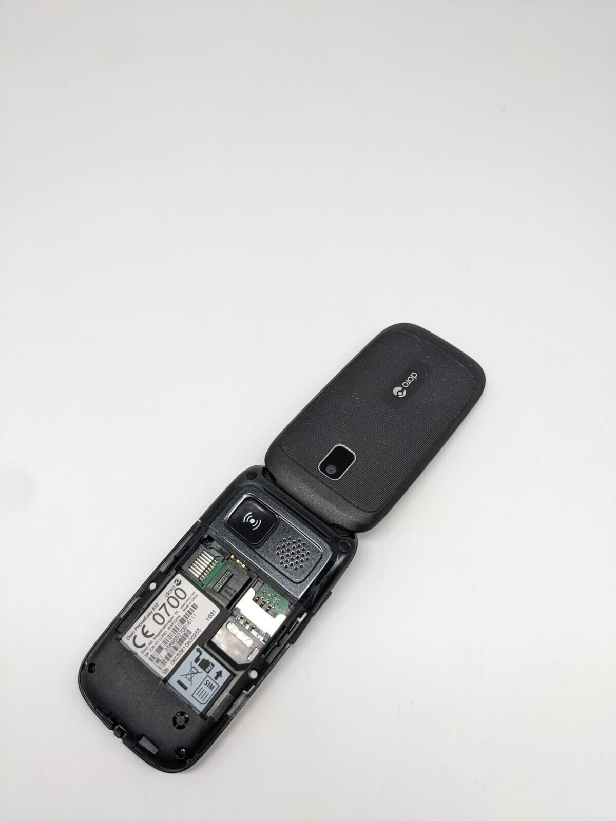 Doro PhoneEasy 612 Seniorenhandy Schwarz | OHNE AKKU | UNGETESTET
