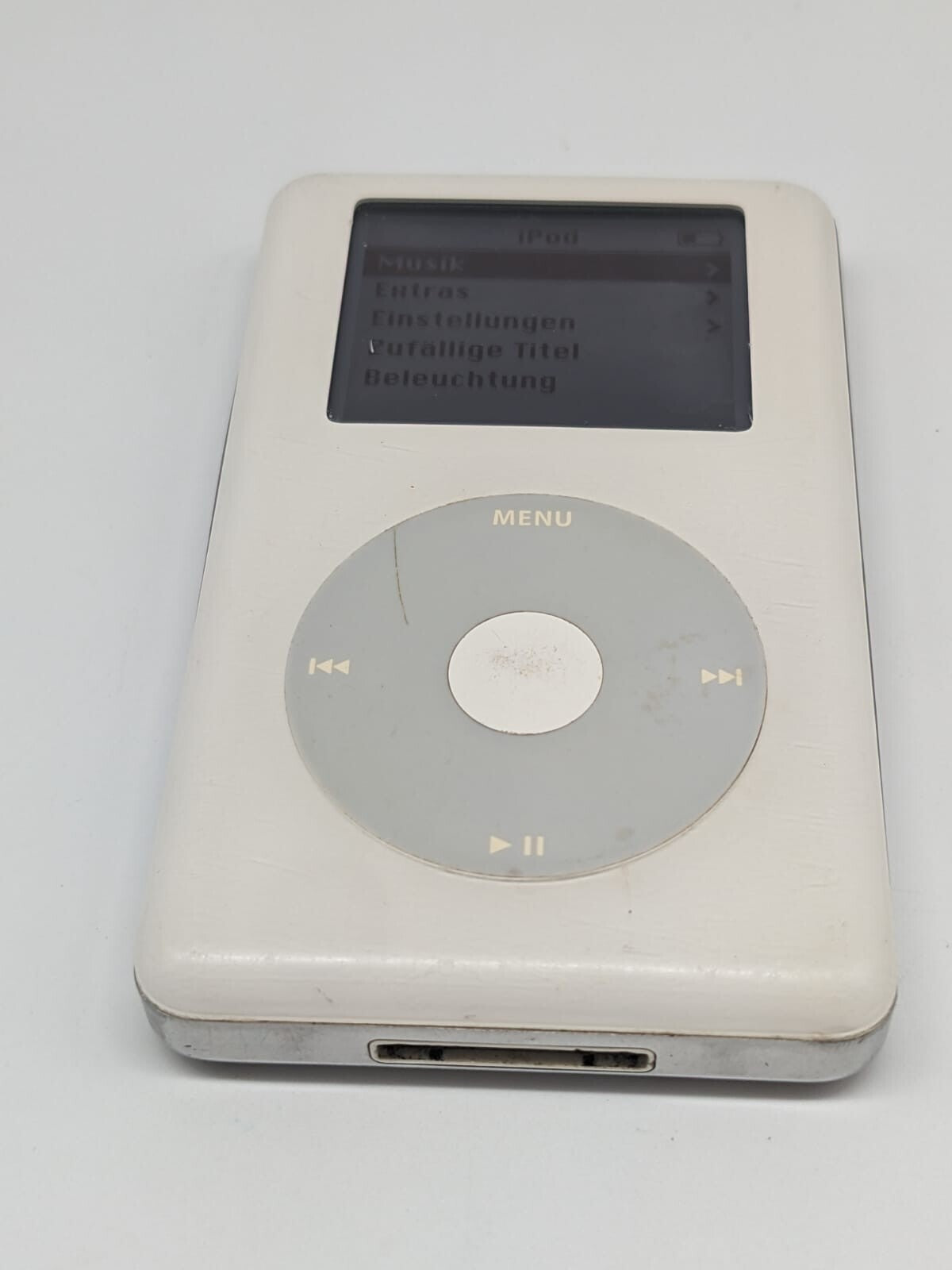 Apple iPod Classic 4. Generation Weiß 20GB A1059 | IPOD LÄDT NUR ZUR HÄLFTE