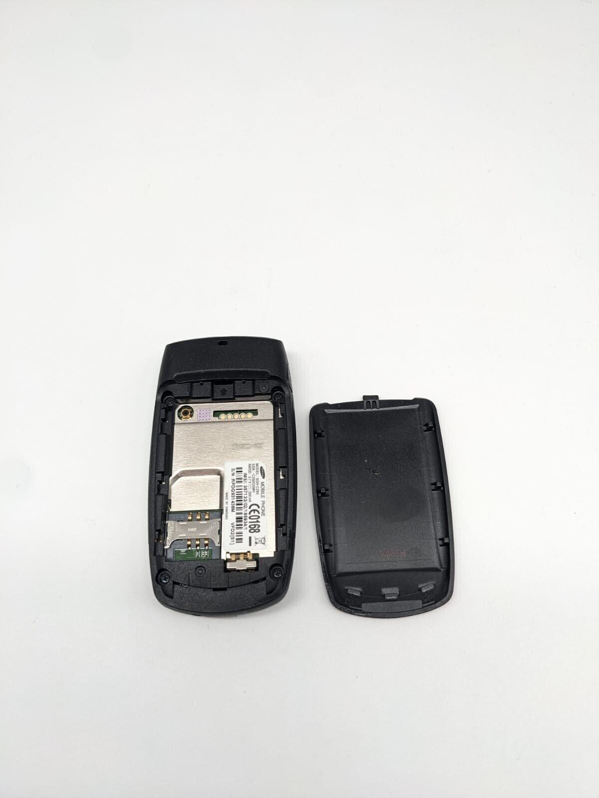 Samsung SGH-C260 Klapphandy Silber | OHNE AKKU | OHNE SIMLOCK