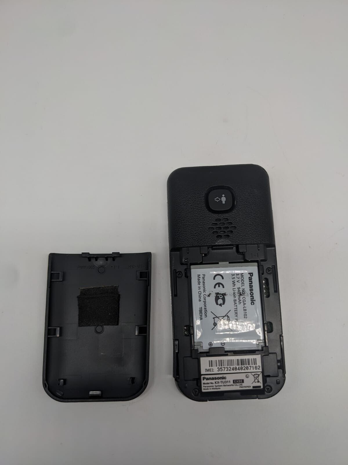 Panasonic KX-TU311 Schwarz Seniorenhandy | OHNE AKKU | UNGETESTET