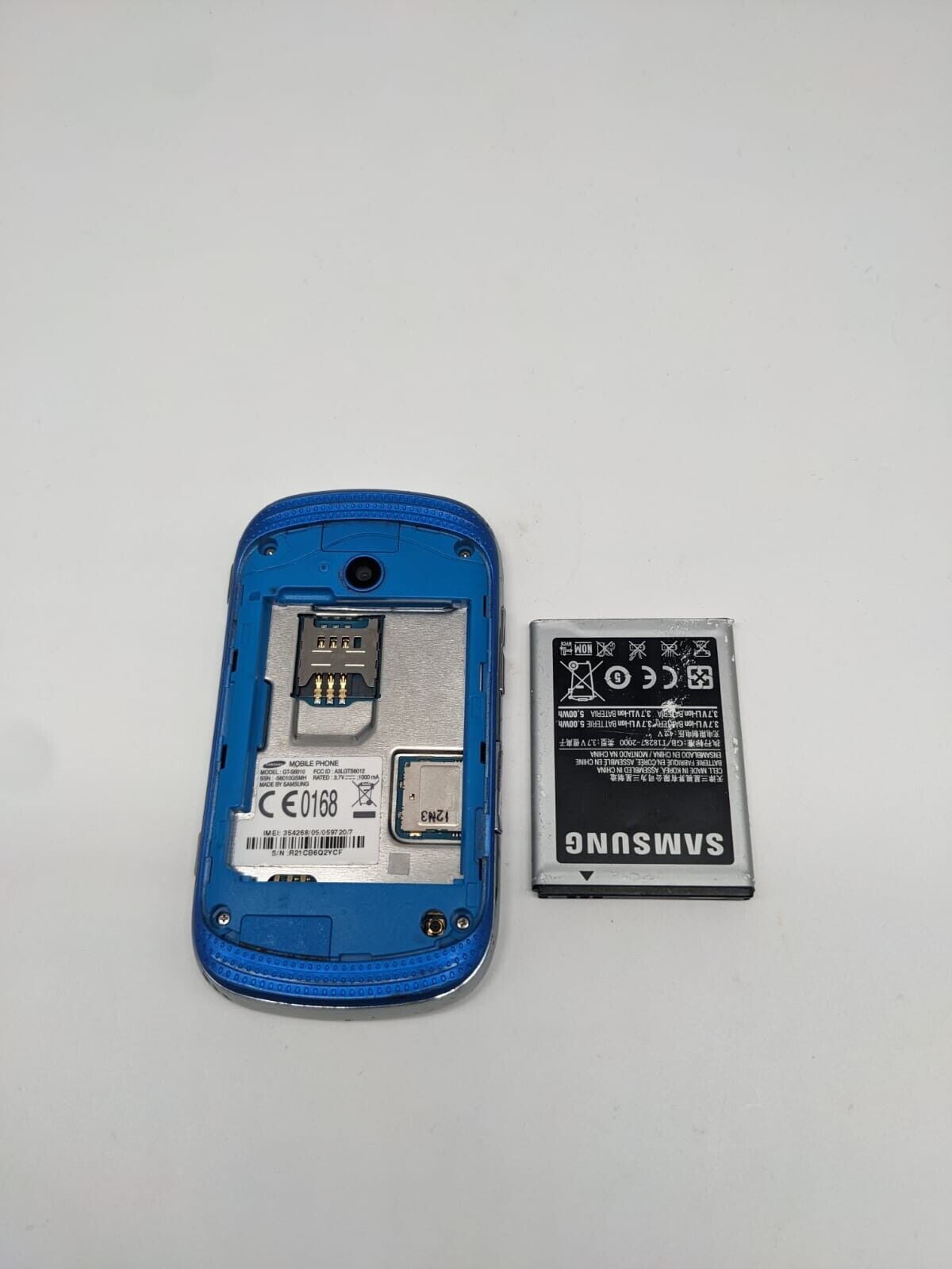 Samsung Galaxy Music GT-S6010 Blau Smartphone Handy | OHNE SIMLOCK