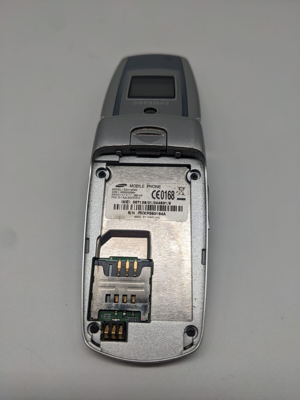 Samsung SGH-M300 Blau Klapphandy | OHNE AKKU | OHNE SIMLOCK | FUNKTIONIERT