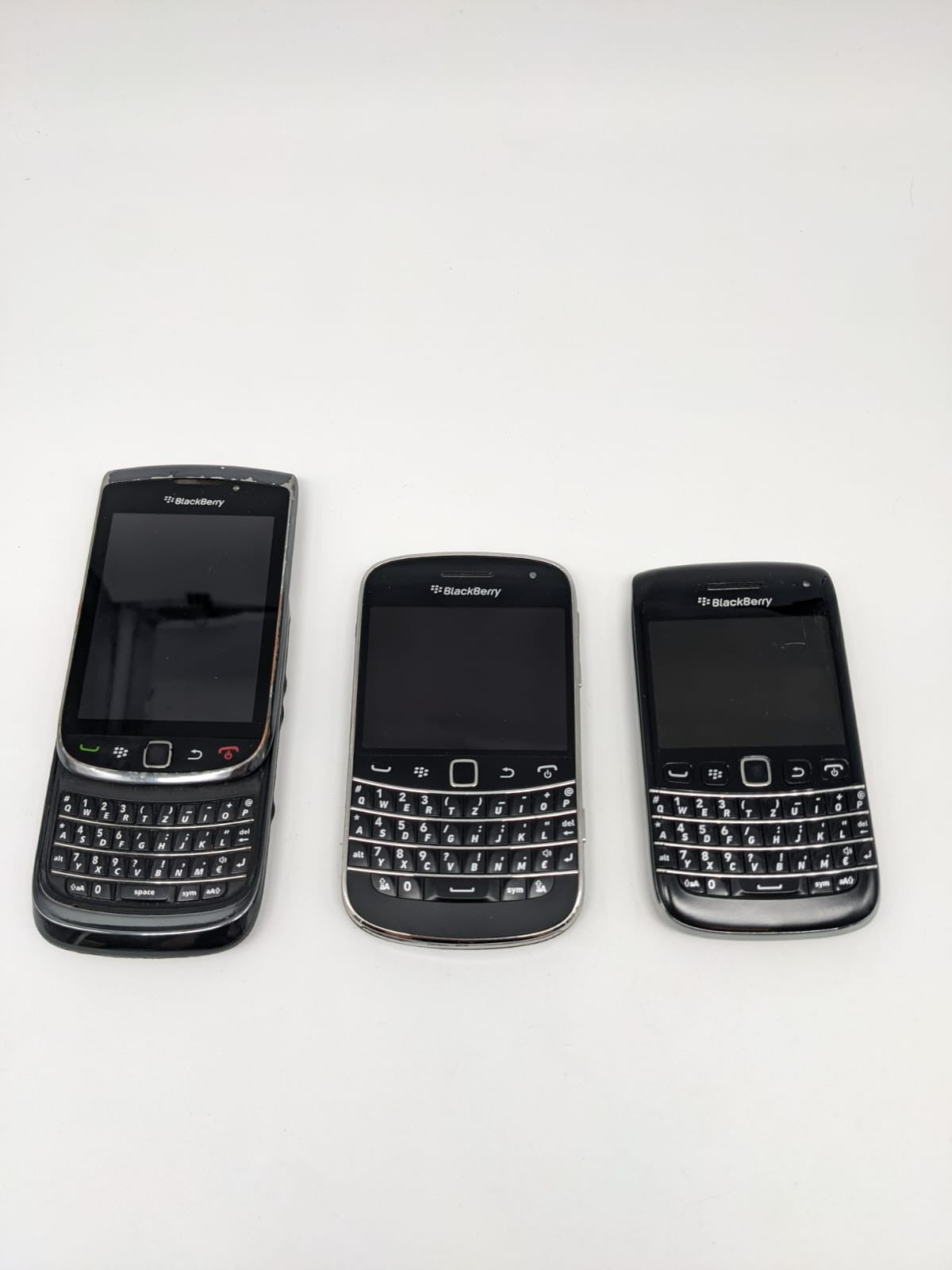 3x Blackberry Smartphone Handy Konvolut Sammlung Posten | UNGETESTET
