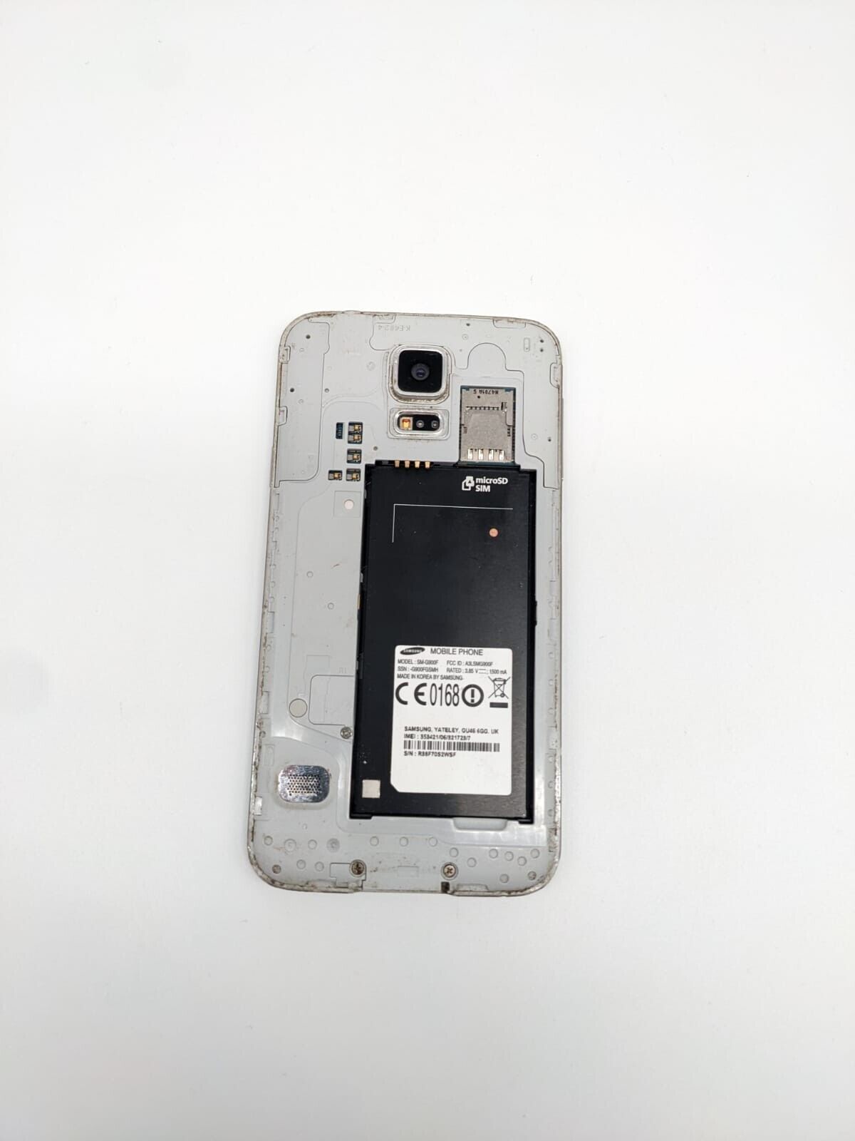 Samsung Galaxy S5 16GB SM-G900F Schwarz | OHNE AKKU | VOLL FUNKTIONSFÄHIG