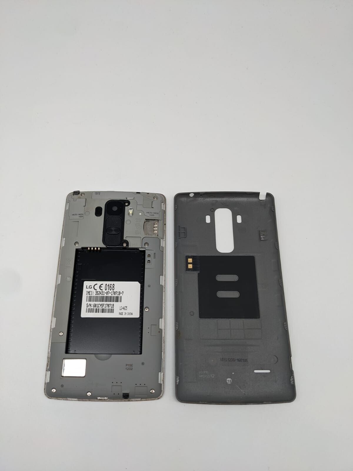 LG G4 Stylus H635 Smartphone Silber Teilespener | FÄHRT NICHT HOCH