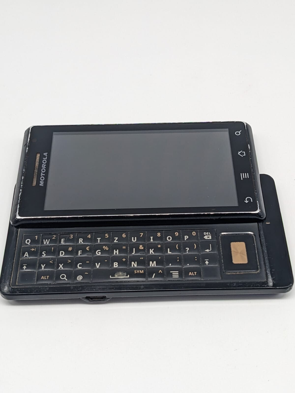 Motorola Milestone Schwarz Teilespender Bastler | OHNE AKKU