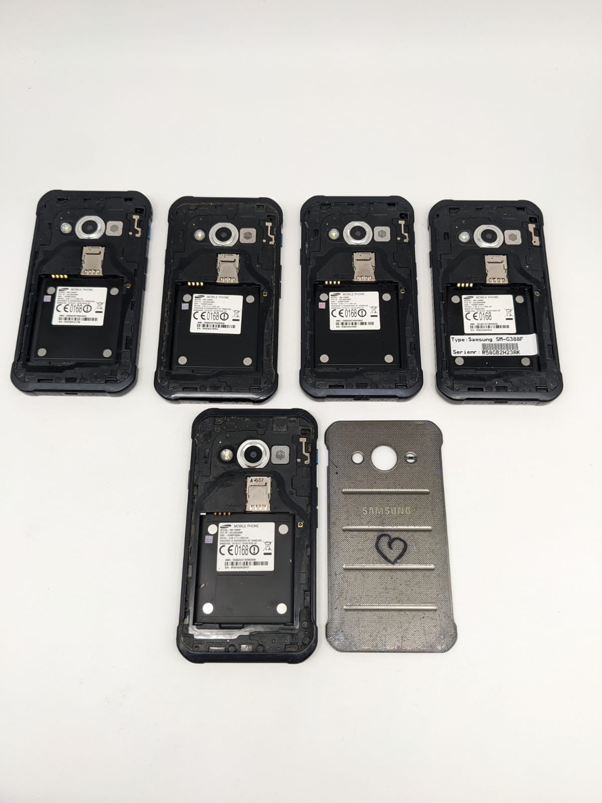 5x Samsung Galaxy Xcover 3 Smartphone Konvolut Sammlung Posten | DEFEKT