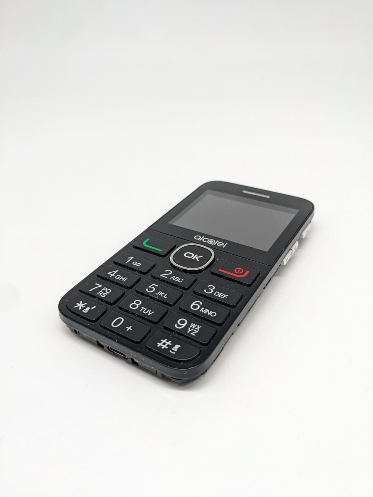 Alcatel 2008G Schwarz Seniorenhandy | OHNE AKKU | VOLL FUNKTIONSFÄHIG
