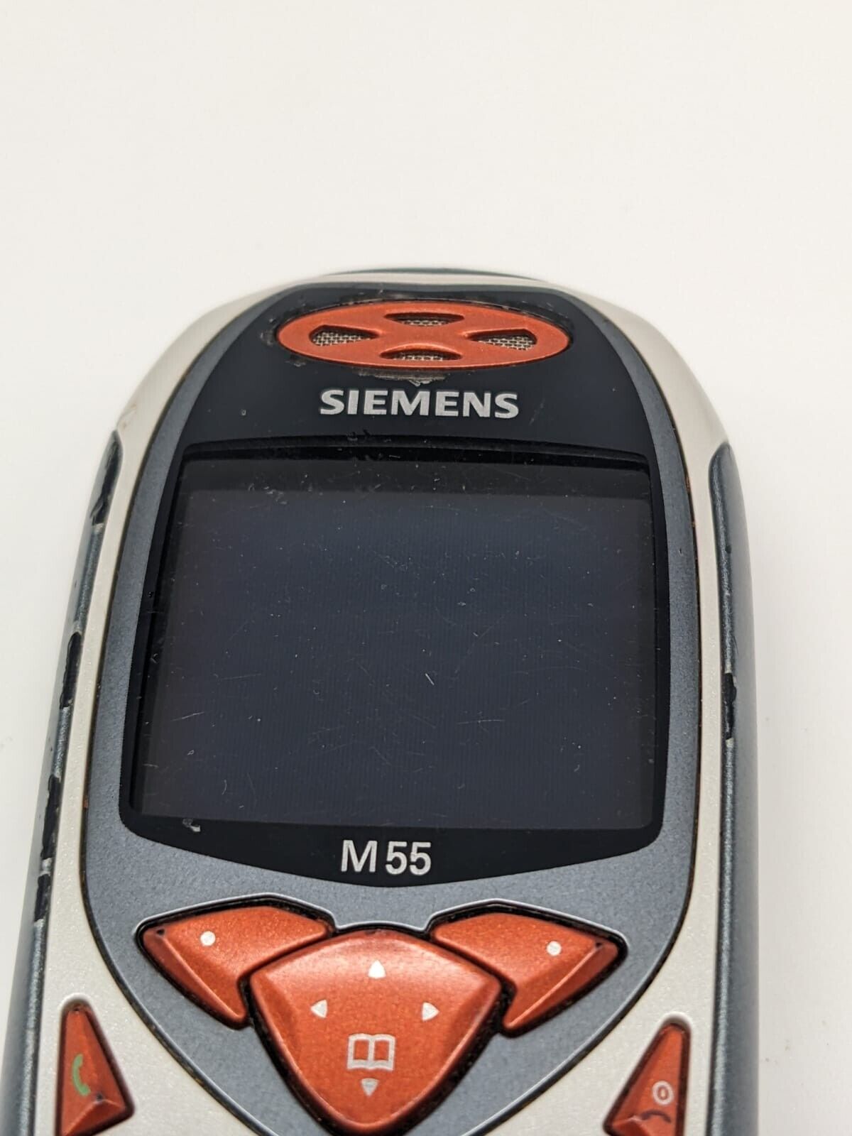 Siemens M55 Orange Handy Retro | OHNE AKKU | OHNE SIMLOCK | FUNKTIONIERT