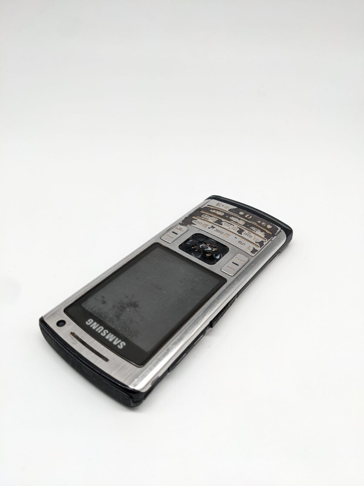 Samsung  SGH-U800 Silber Handy | OHNE AKKU | FUNKTIONIERT
