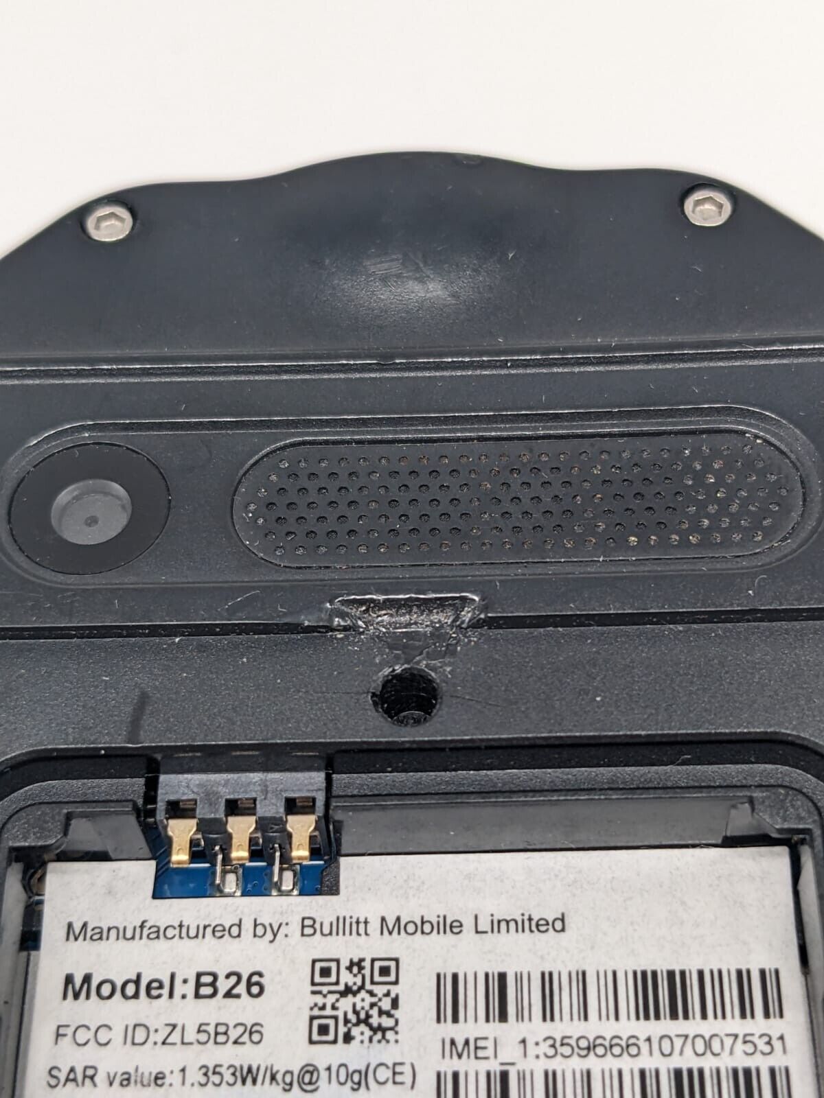 CAT B26 Outdoorhandy Schwarz Dual Sim | OHNE AKKU | OHNE SIMLOCK