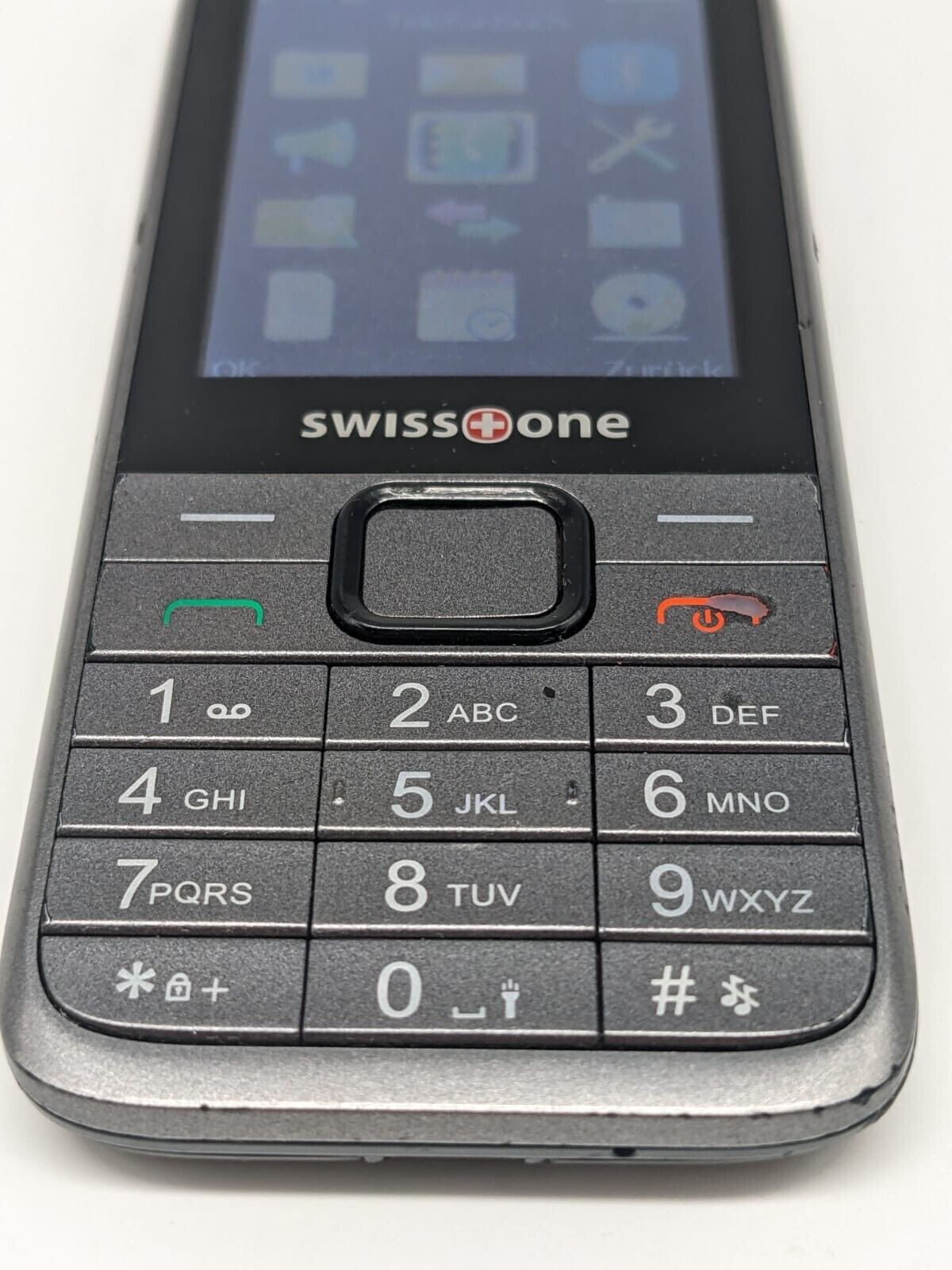 Swisstone SC 560 Dual-SIM Handy Schwarz Grau | OHNE SIMLOCK