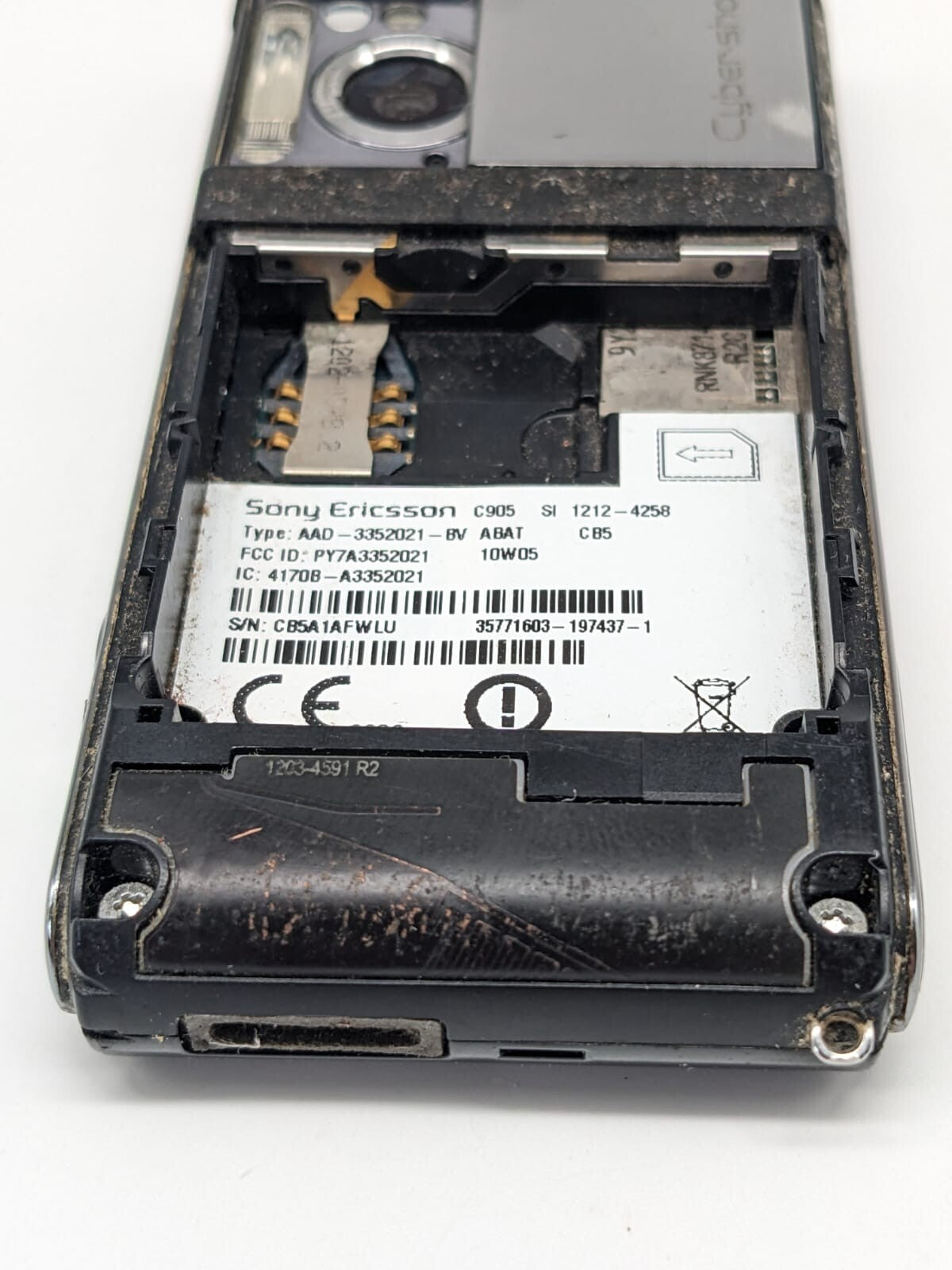 Sony Ericsson C905 Schwarz Handy | TEILDEFEKT