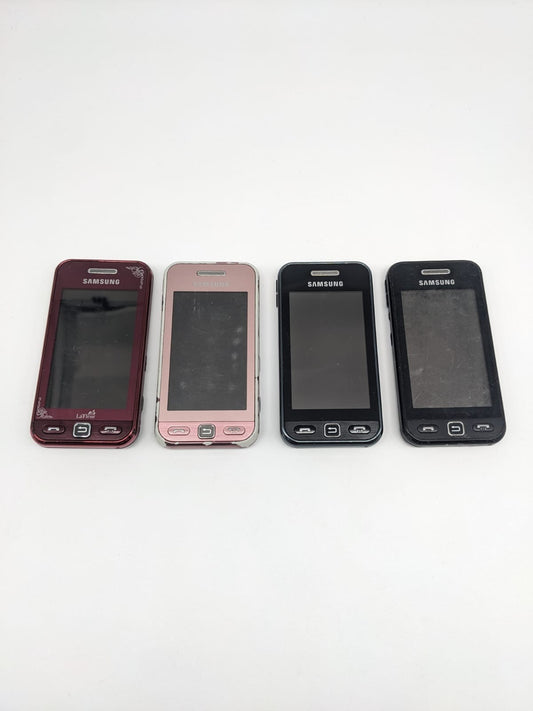 4x Samsung Star GT-S5230 Konvolut Sammlung Posten | UNGETESTET