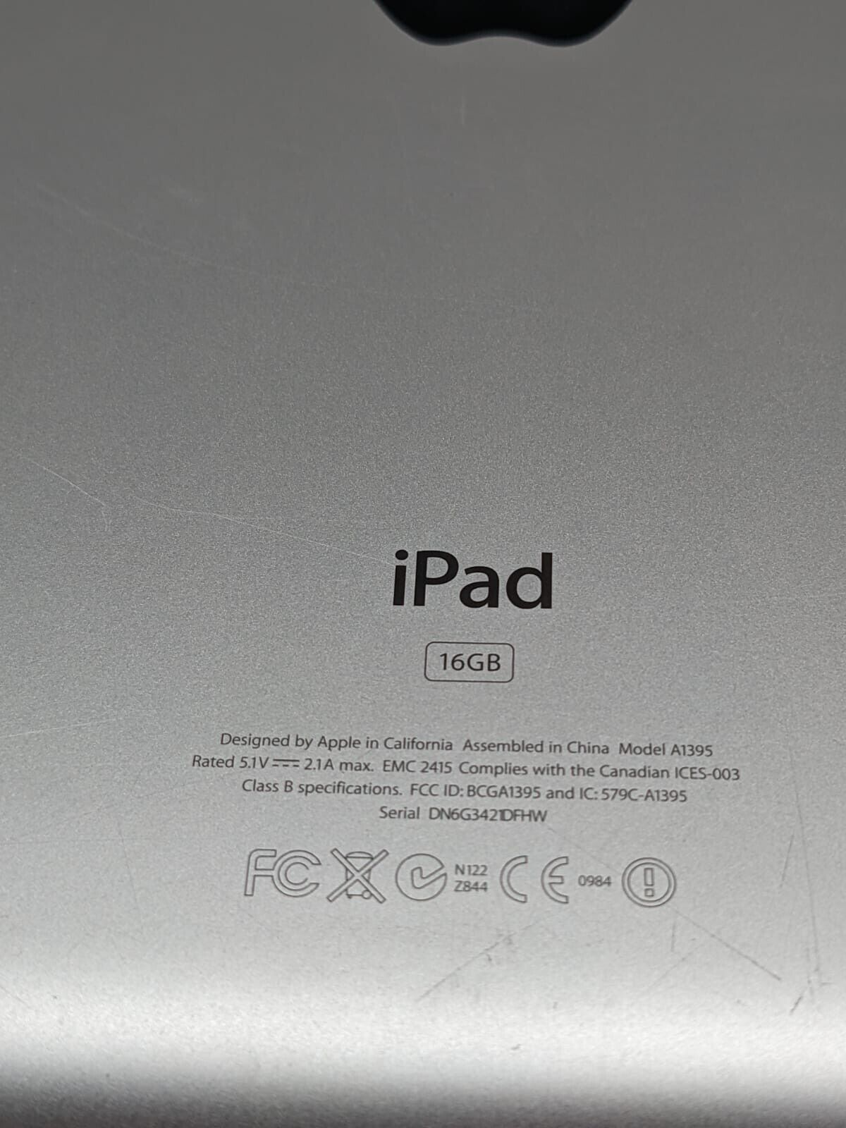 Apple iPad 2 A1395 16GB IOS Silber Tablet | TEILESPENDER