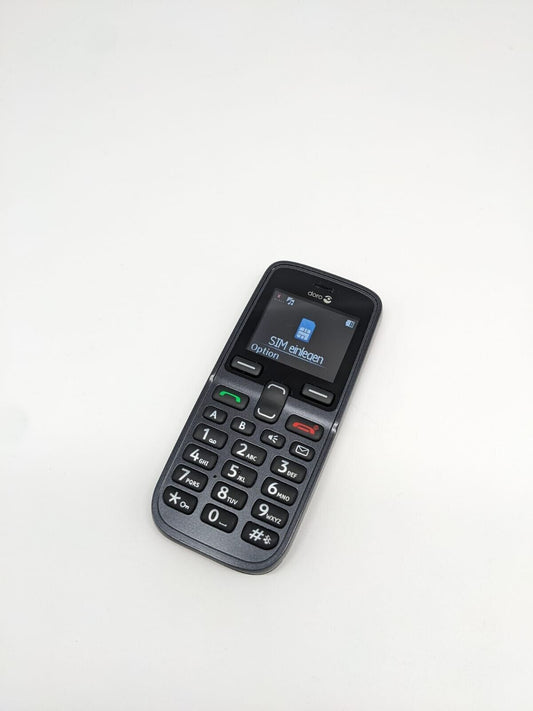 Doro 5030 DFB-0060 Schwarz Seniorenhandy | OHNE SIMLOCK