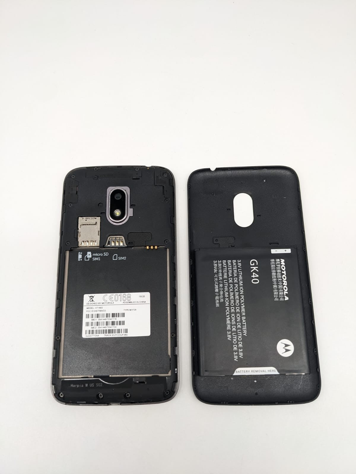 Motorola Moto G4 Play Smartphone Schwarz XT1602 | PIXELFEHLER | OHNE SIMLOCK