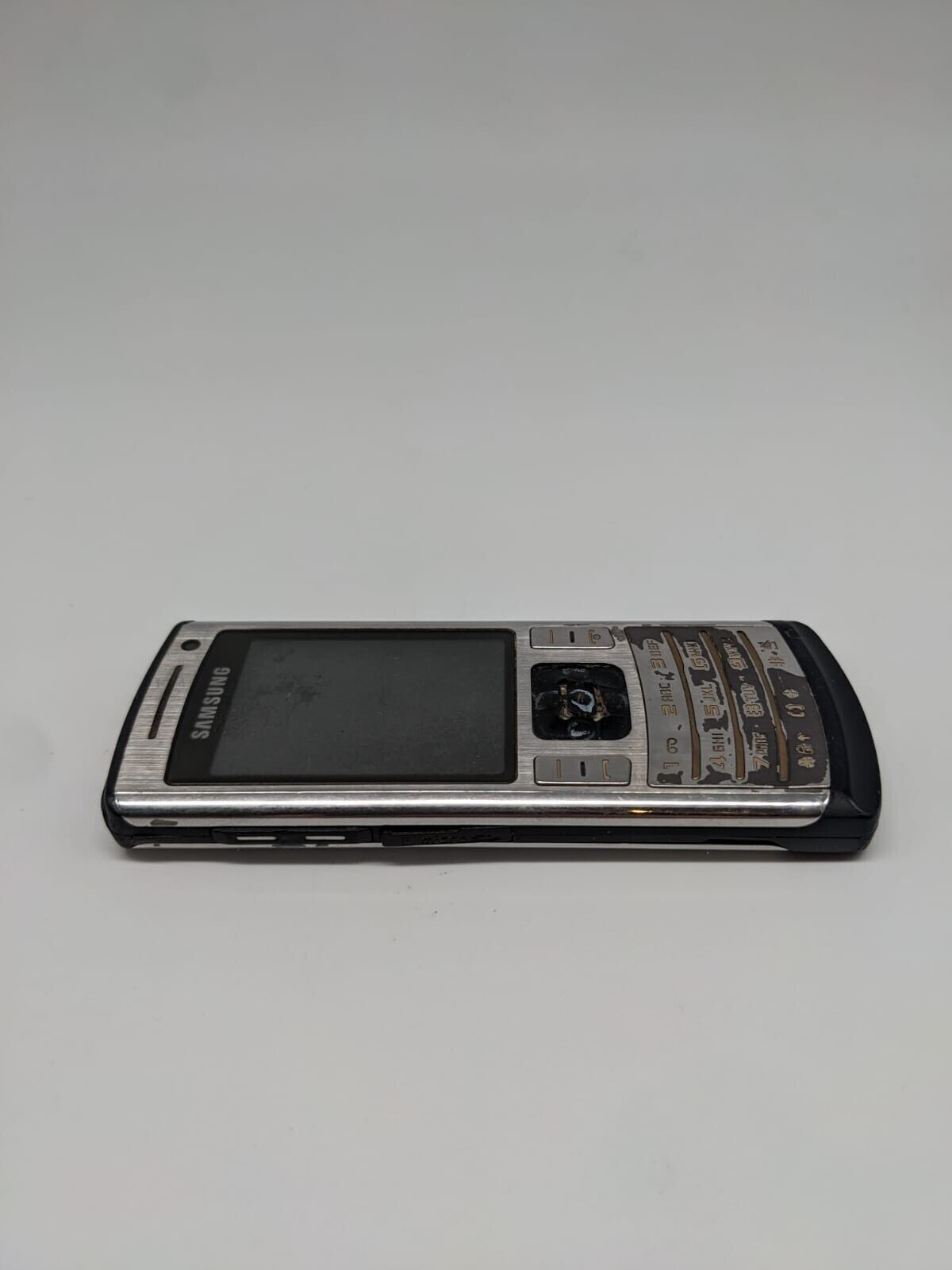 Samsung  SGH-U800 Silber Handy | OHNE AKKU | FUNKTIONIERT