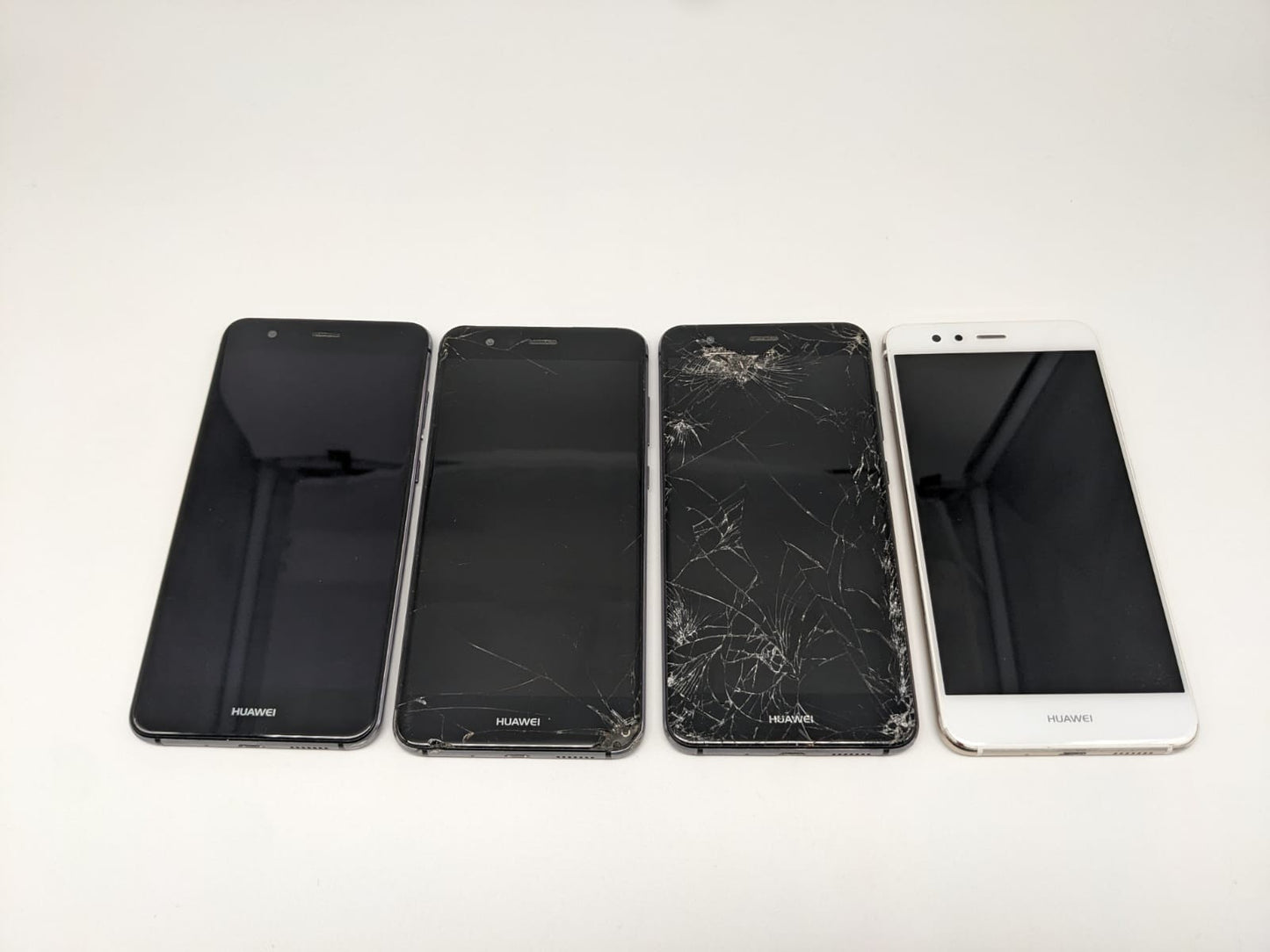 4x Huawei P10 Lite WAS-LX1A Teilespender Ersatzteile | LÄDT/STARTET NICHT