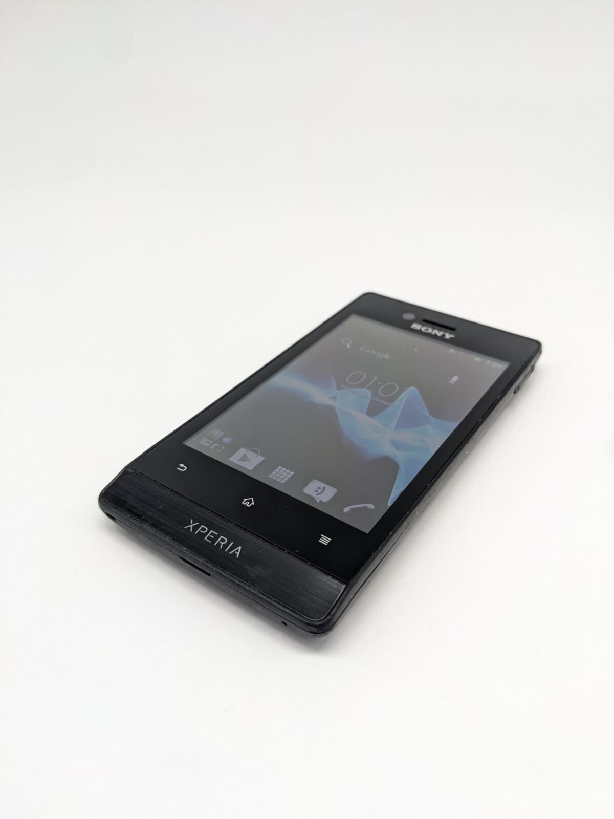 Sony Xperia Miro ST23i 4 GB Schwarz Smartphone | OHNE SIMLOCK