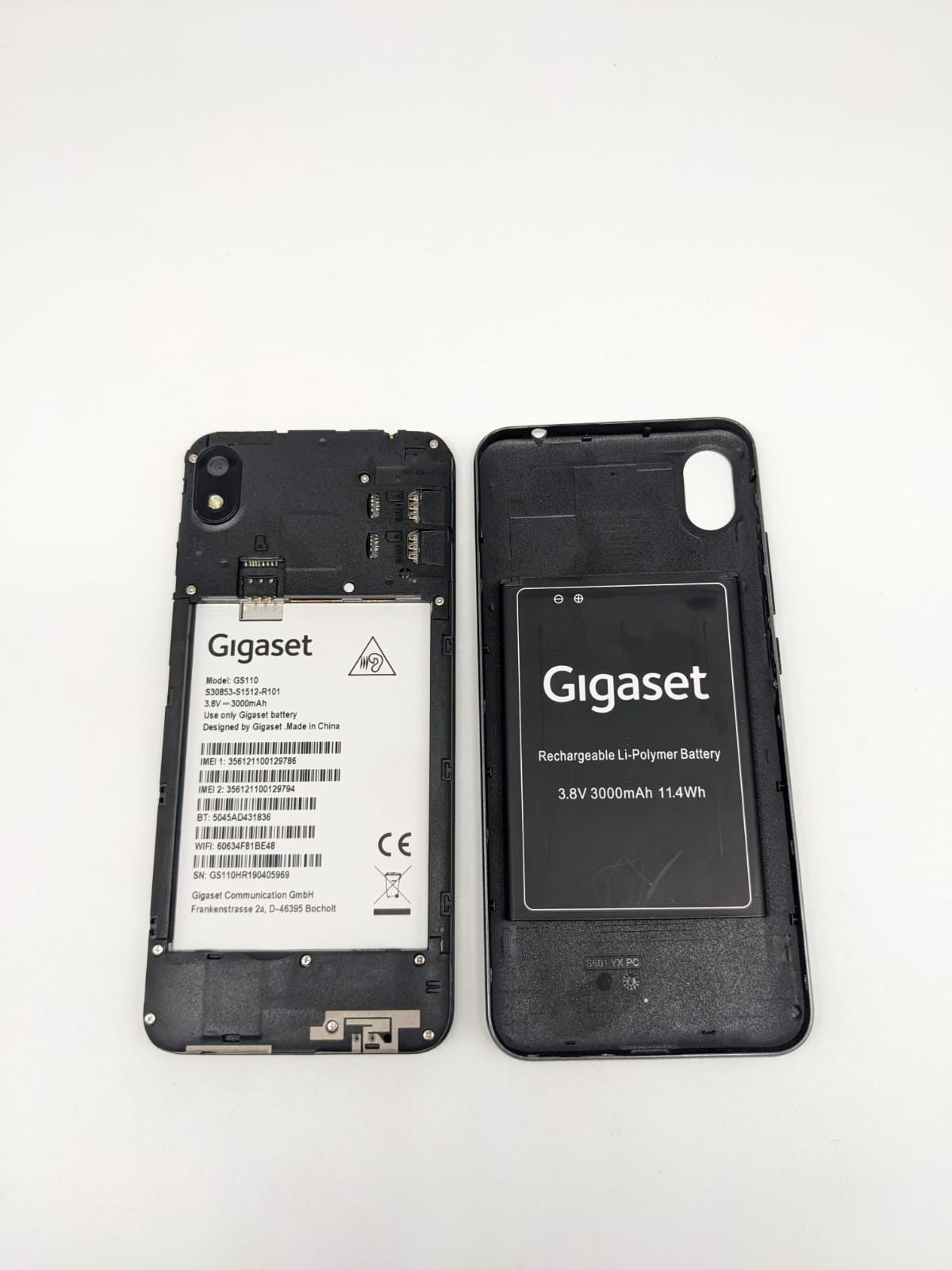 Gigaset GS110 Grau Smartphone | OHNE SIMLOCK
