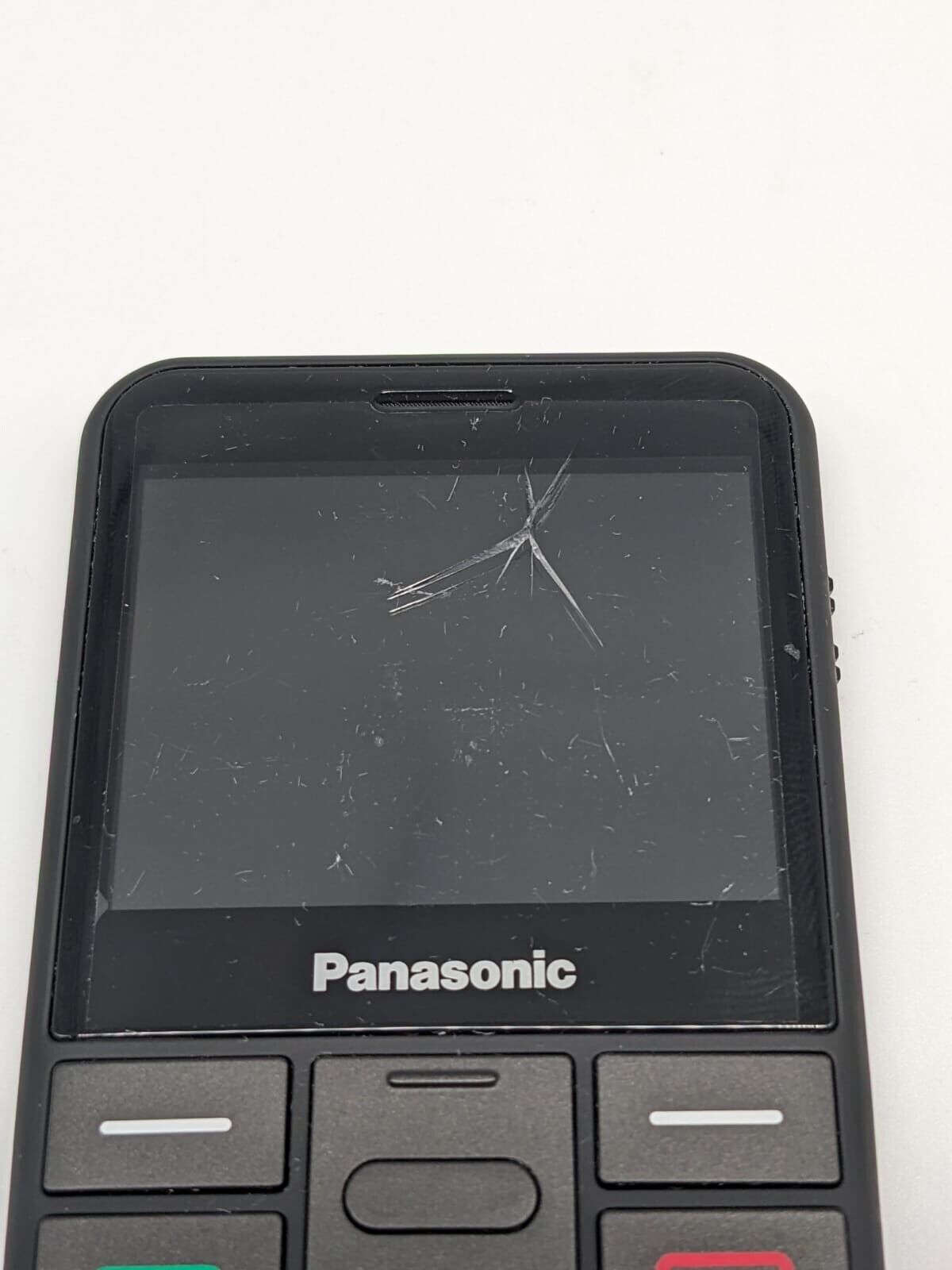 Panasonic KX-TU155 Schwarz Seniorentelefon | OHNE AKKU | SIMSLOT DEFEKT