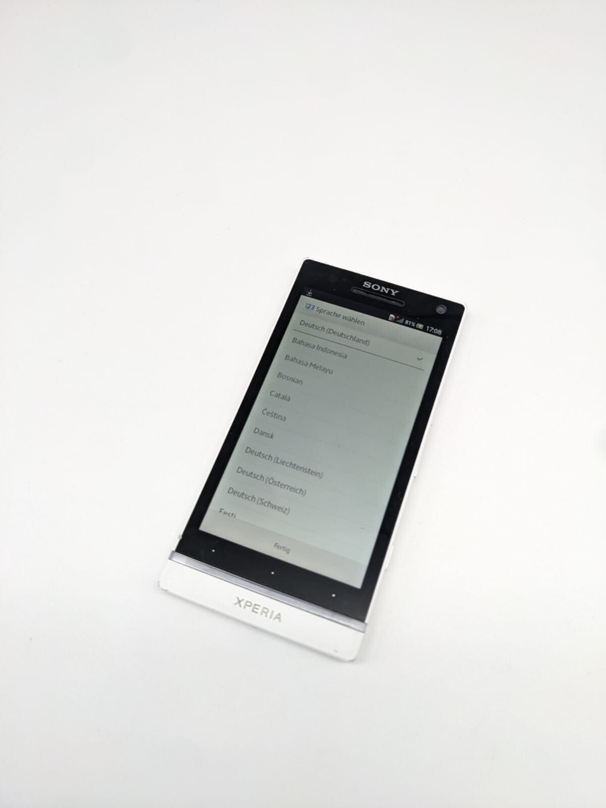 Sony Xperia LT26 Smartphone Weiß | OHNE SIMLOCK