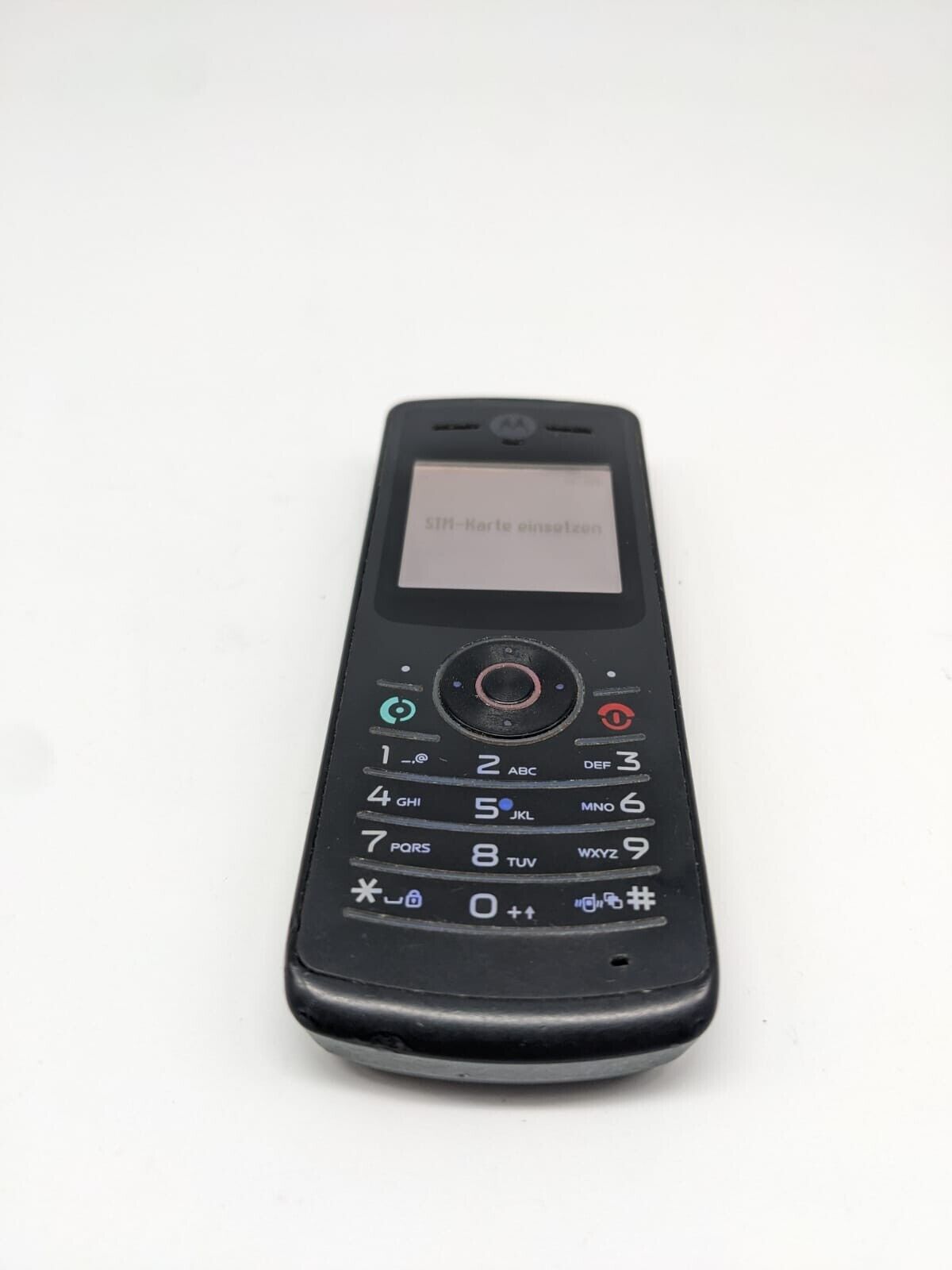 Motorola W156 Schwarz Handy Vintage | VOLL FUNKTIONSFÄHIG | OHNE SIMLOCK #X6