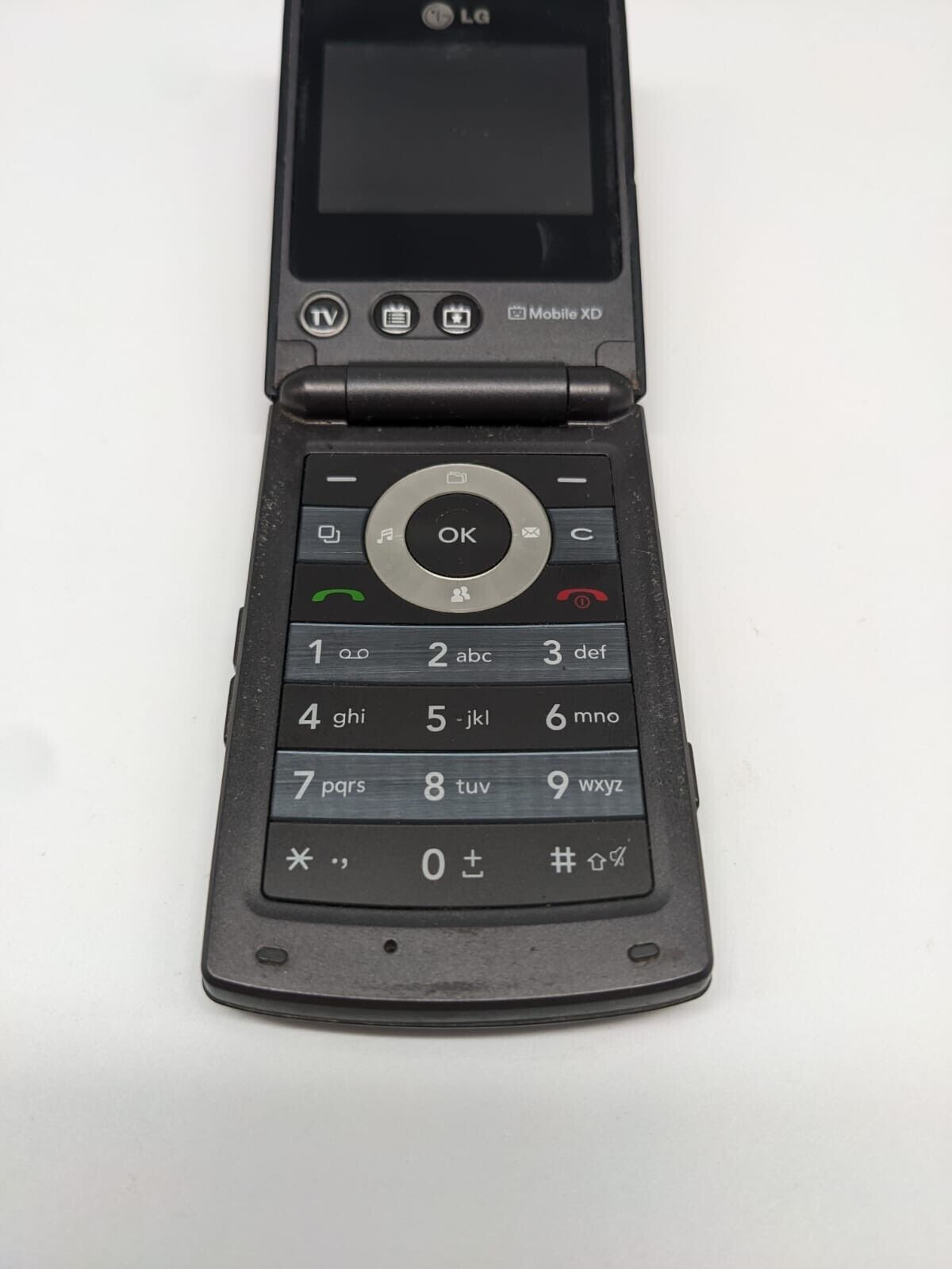 LG Mobile XD HB620T Klapphandy TV Handy Schwarz | UNGETESTET
