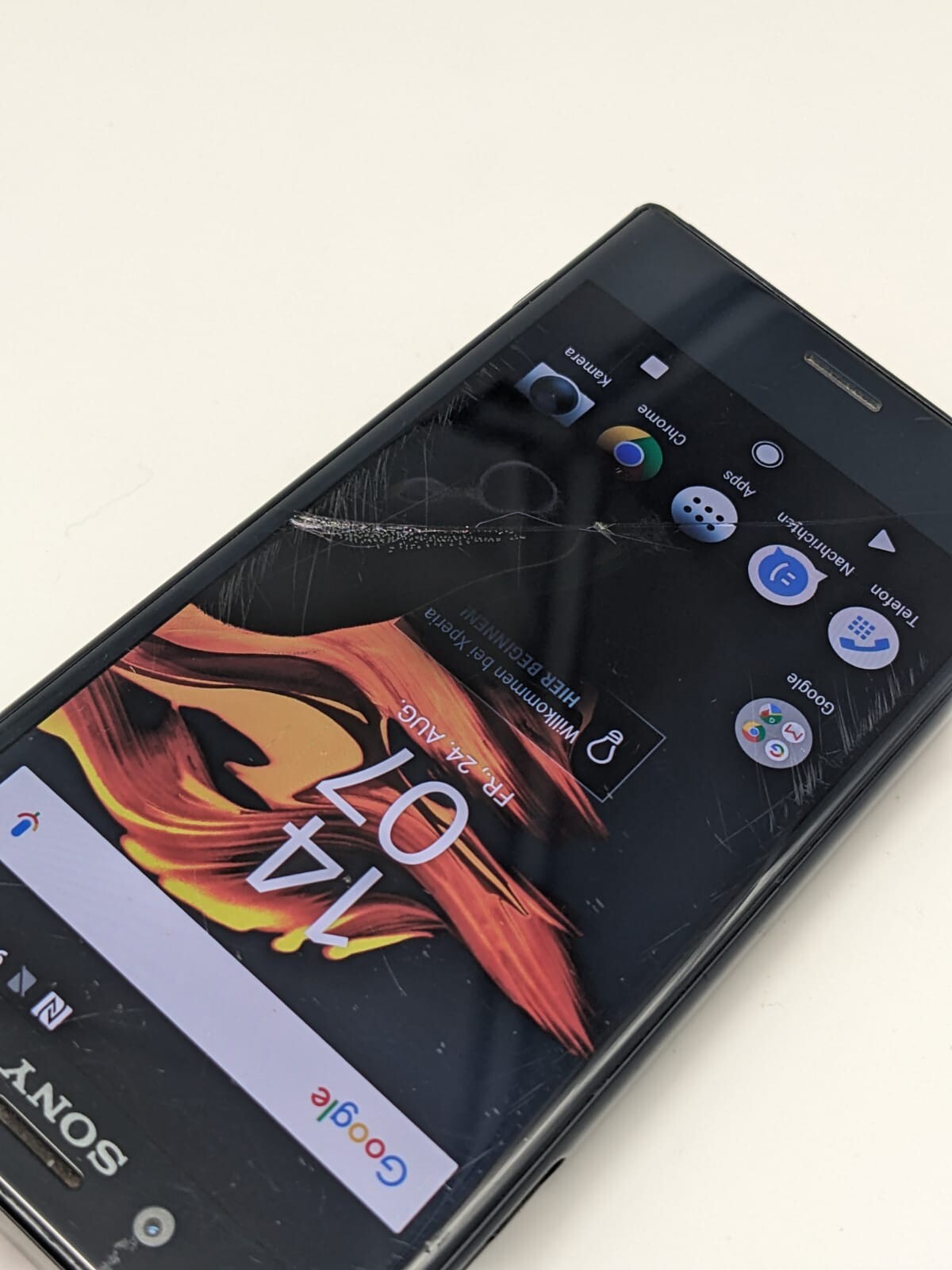 Sony Xperia X Compact F5321 Schwarz Smartphone | DISPLAYSCHADEN