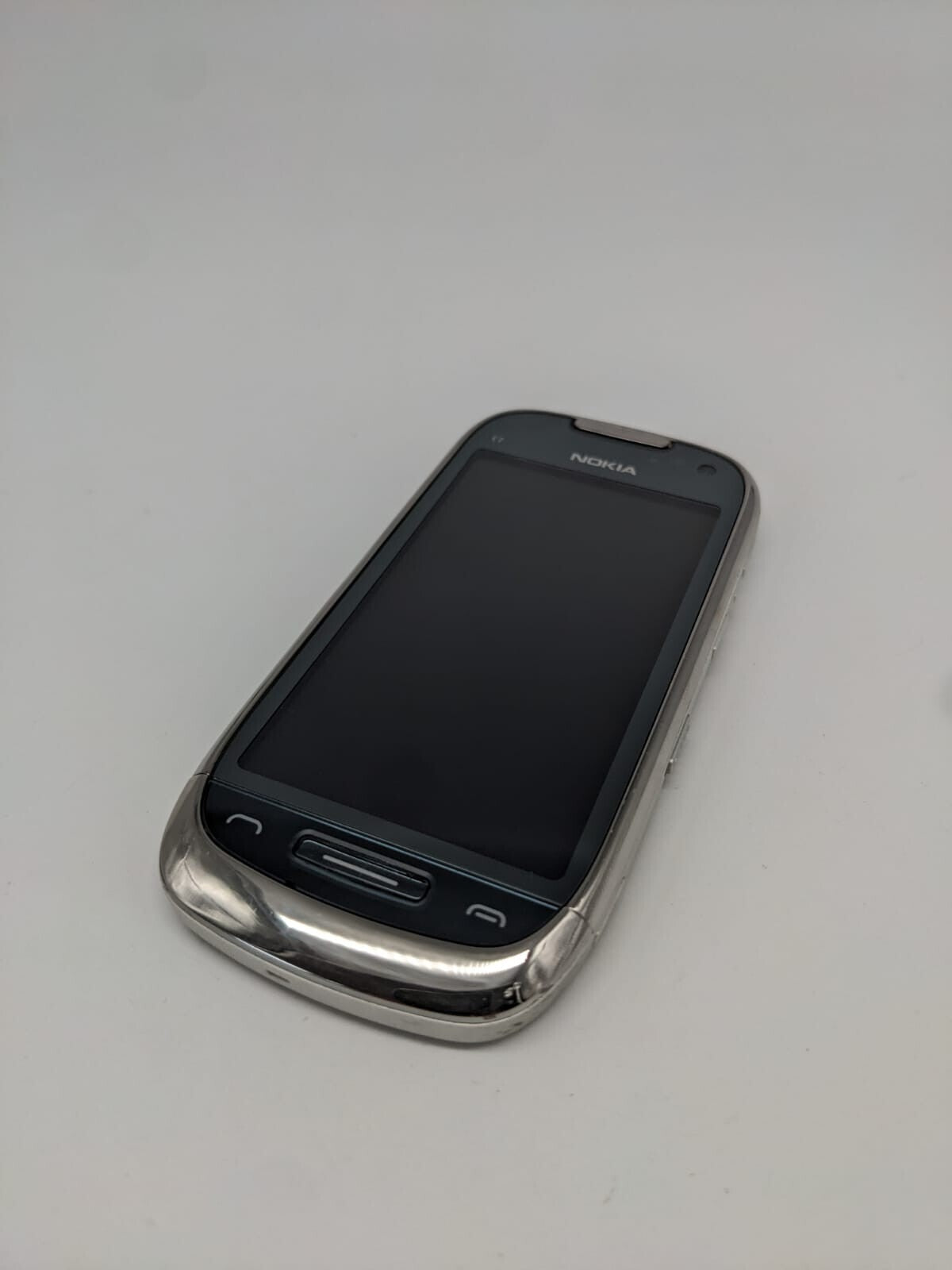 Nokia C7-00 RM-675 8GB Silber Handy Smartphone | SIMSLOT-DEFEKT
