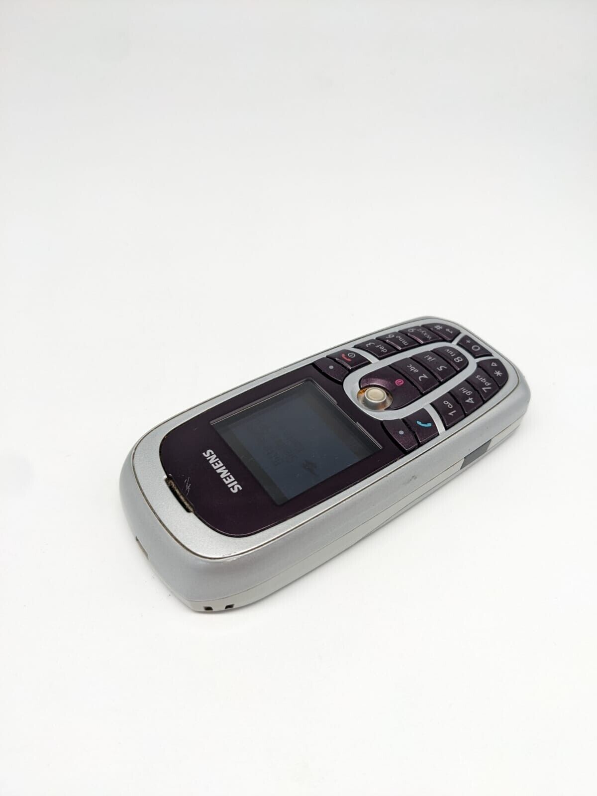 Siemens CT65 Handy Silber Rot Vintage | OHNE SIMLOCK