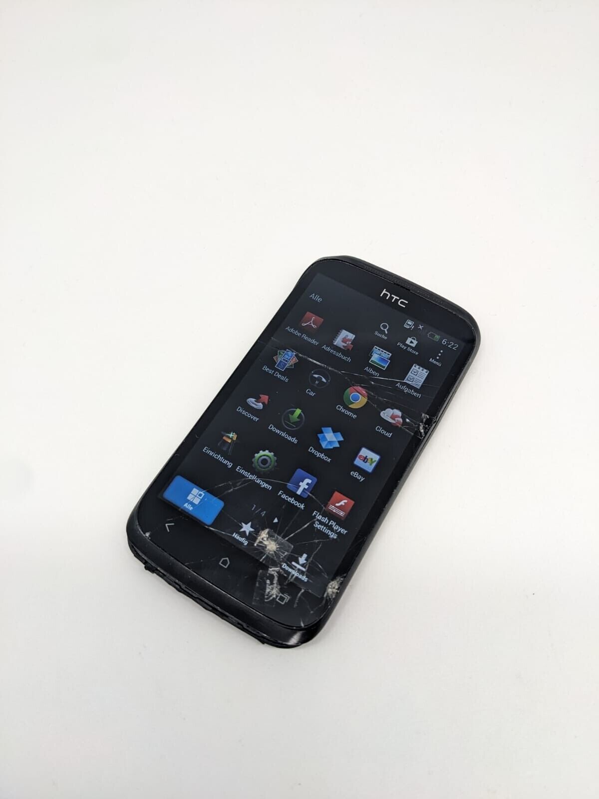 HTC Desire X PM66100 Schwarz Smartphone | OHNE SIMLOCK