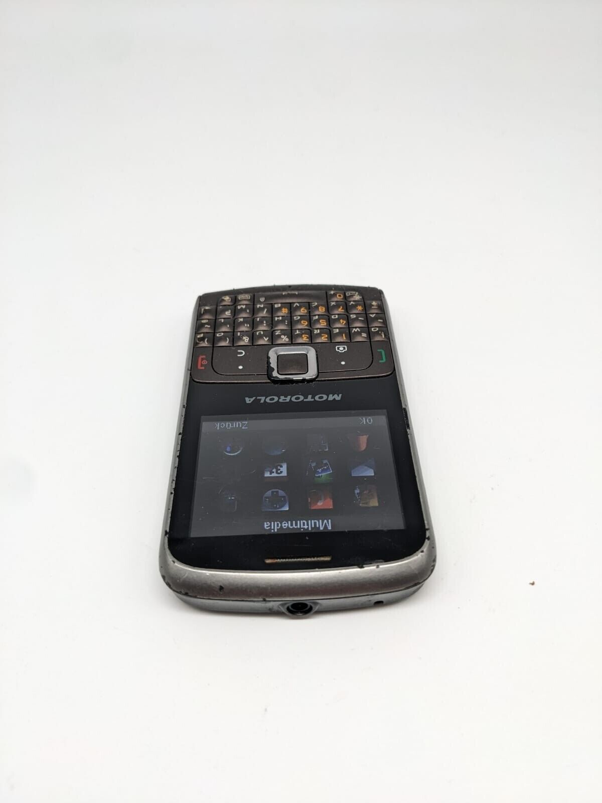 Motorola Moto EX112 Starling Grau Braun | VOLL FUNKTIONSFÄHIG | OHNE SIMLOCK