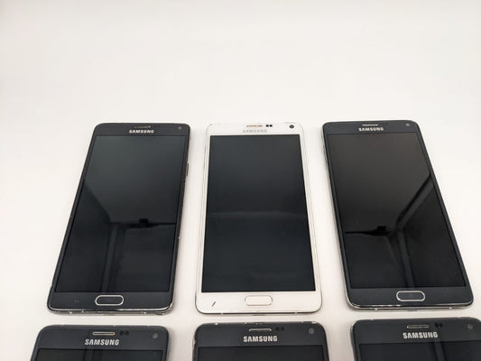 6x Samsung Galaxy Note 4 N910F Konvolut Sammlung Posten | LADEN /STARTEN NICHT