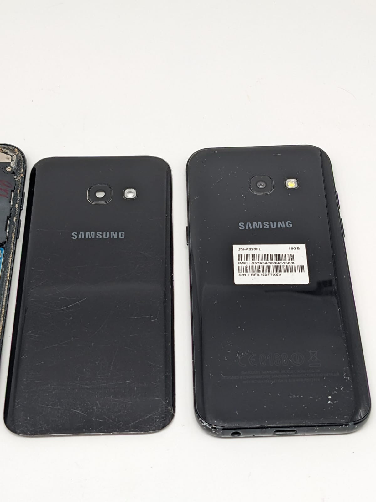 3x Samsung Galaxy A3 2017 SM-A320FL Konvolut Sammlung Posten | DEFEKT