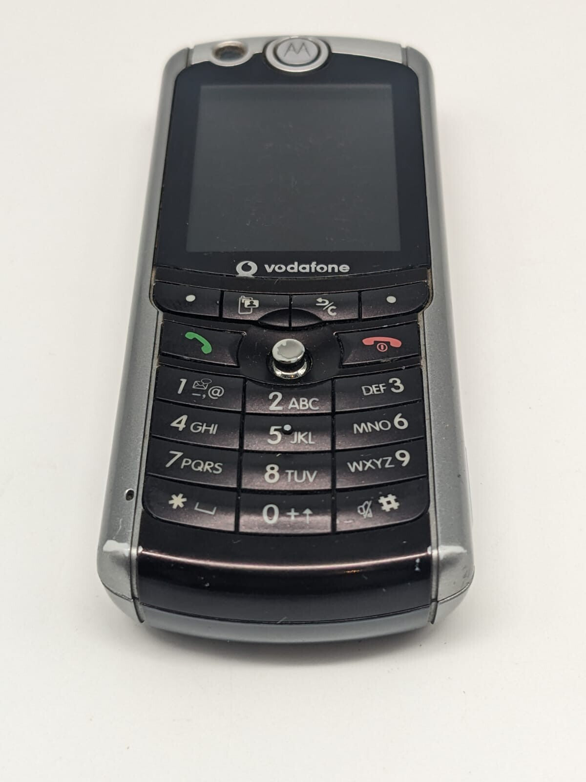 Motorola E770v Silber Braun Handy Retro | OHNE AKKU | OHNE SIMLOCK