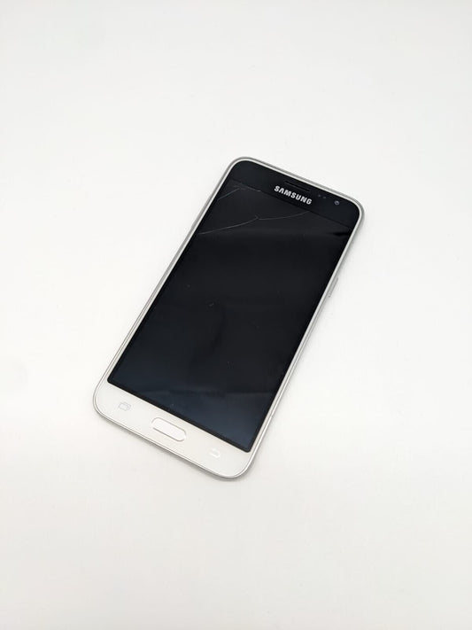 Samsung Galaxy J3 2016 SM-J320F/DS 8GB Dual Sim Weiß | DEFEKT