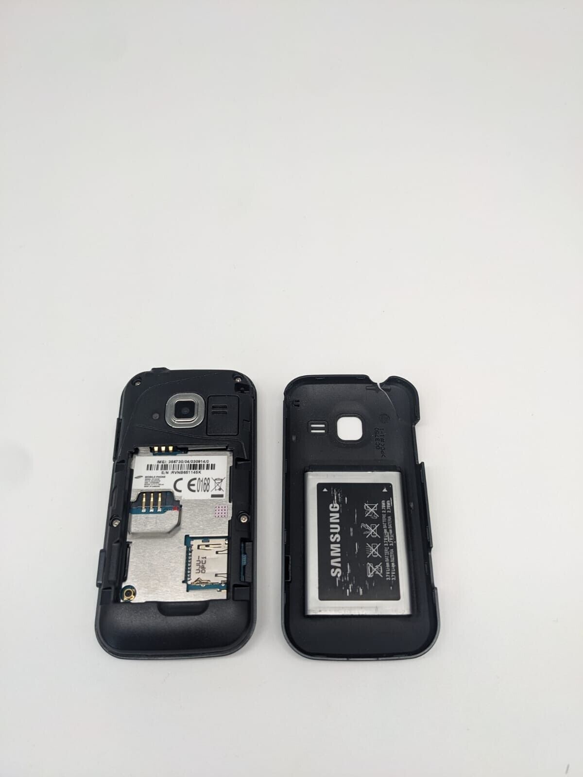 Samsung GT-C3750 Schwarz Slider Handy | OHNE SIMLOCK