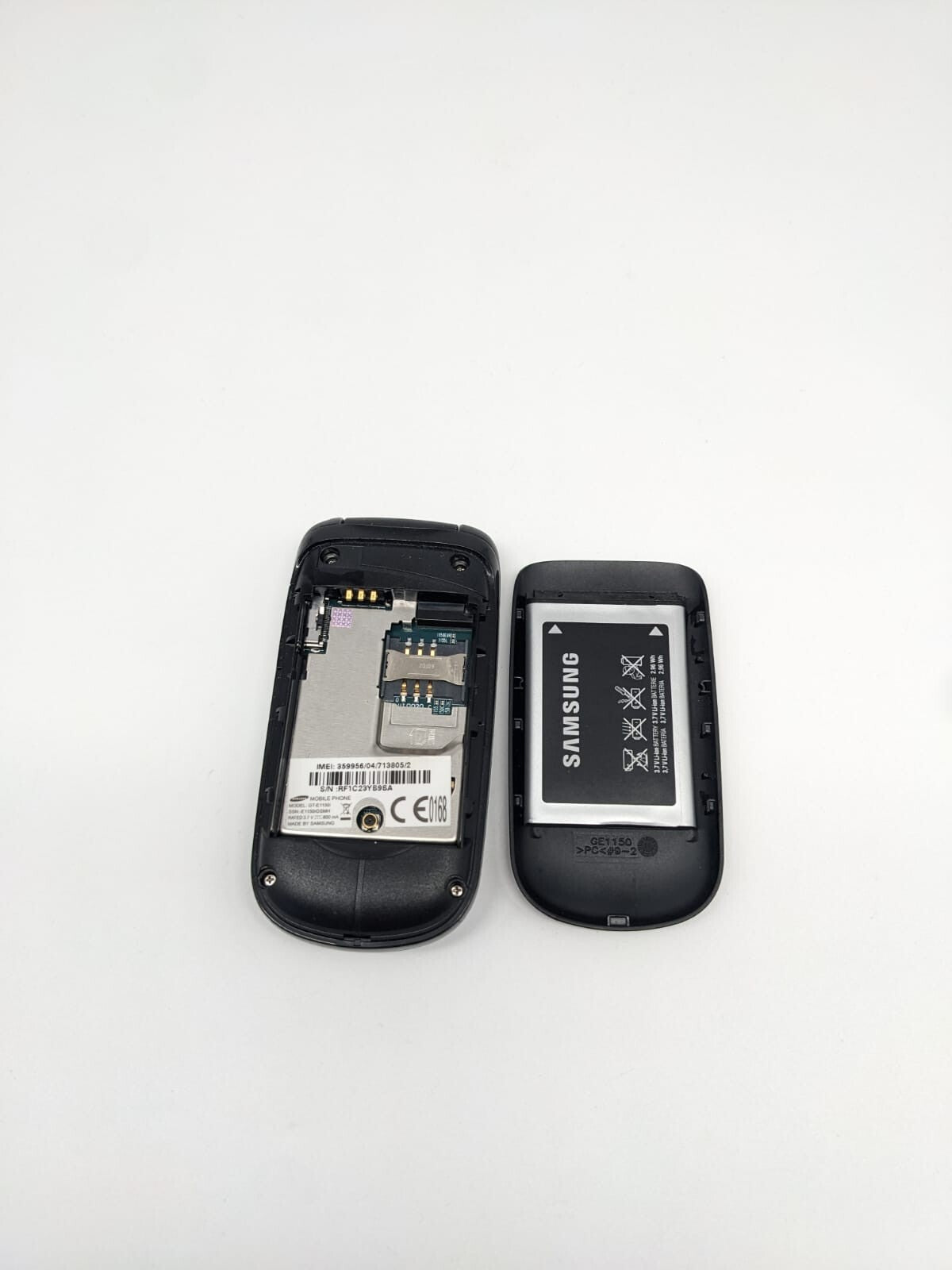 Samsung GT-E1150i Silber Handy Klapphandy | OHNE SIMLOCK