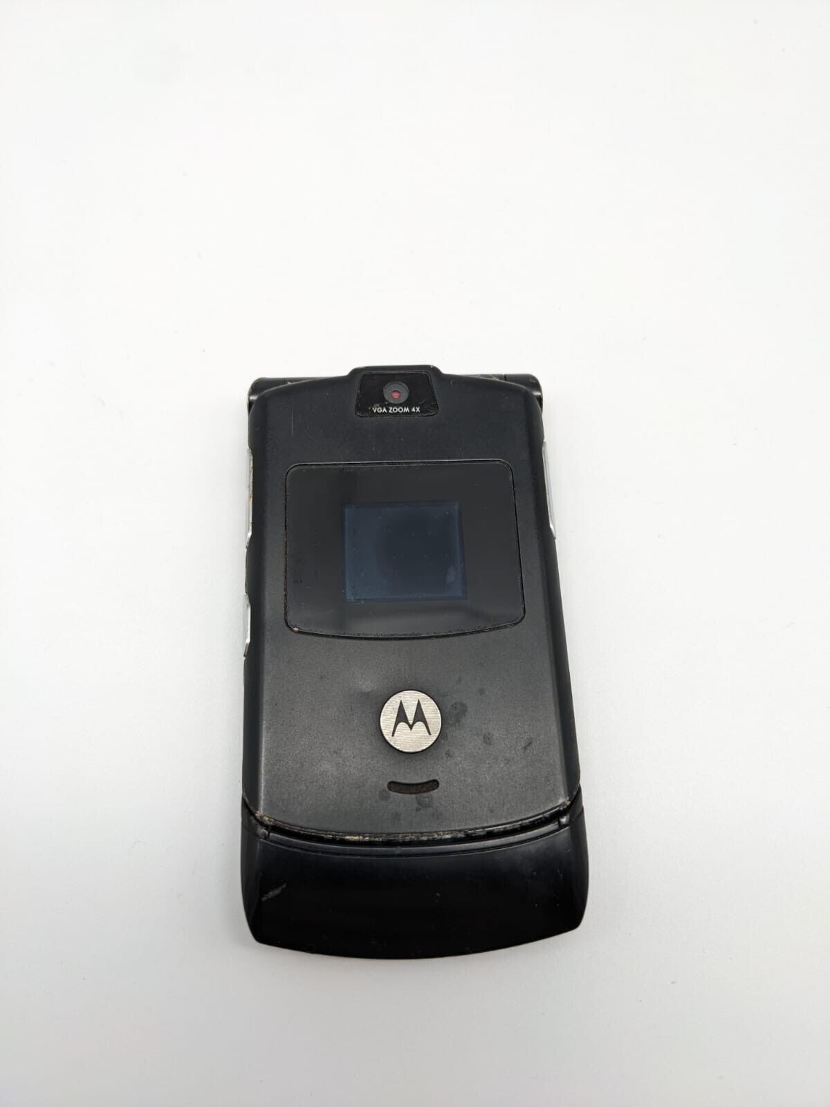 Motorola RAZR V3 Schwarz Retro ohne Akku DEFEKT 