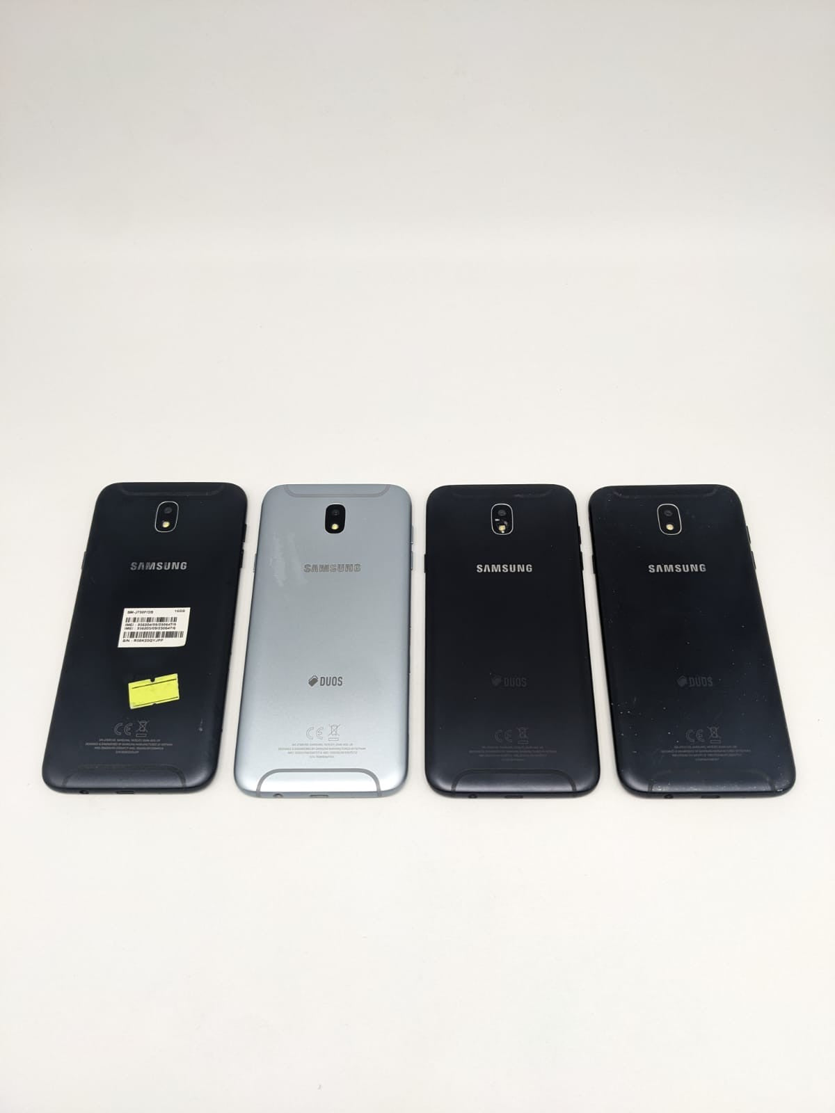 4x Samsung Galaxy J7 16GB SM-J730F/DS Gold | UNGETESTET
