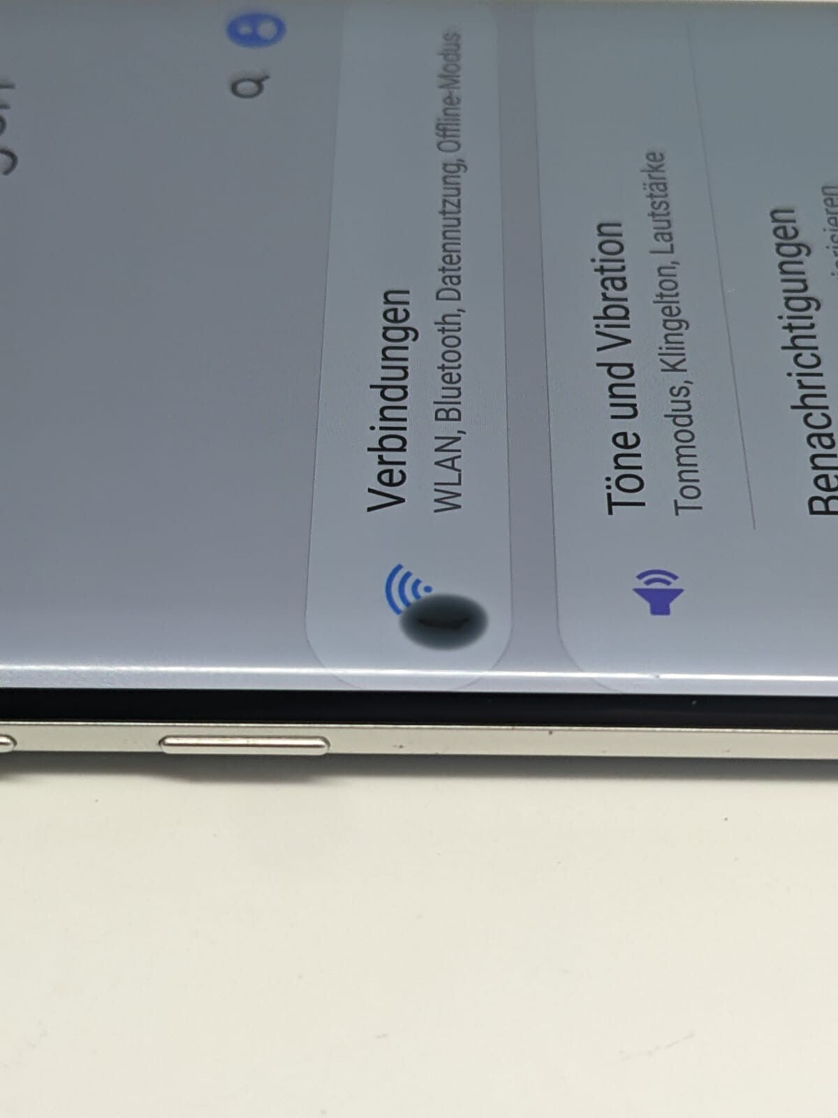 Samsung Galaxy S8 plus + 64GB Silber SM-G955F | PIXELFEHLER | OHNE SIMLOCK