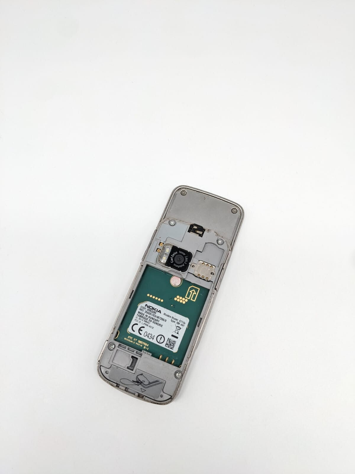 Nokia 6710s Grau Handy Retro Vintage | OHNE AKKU | OHNE SIMLOCK
