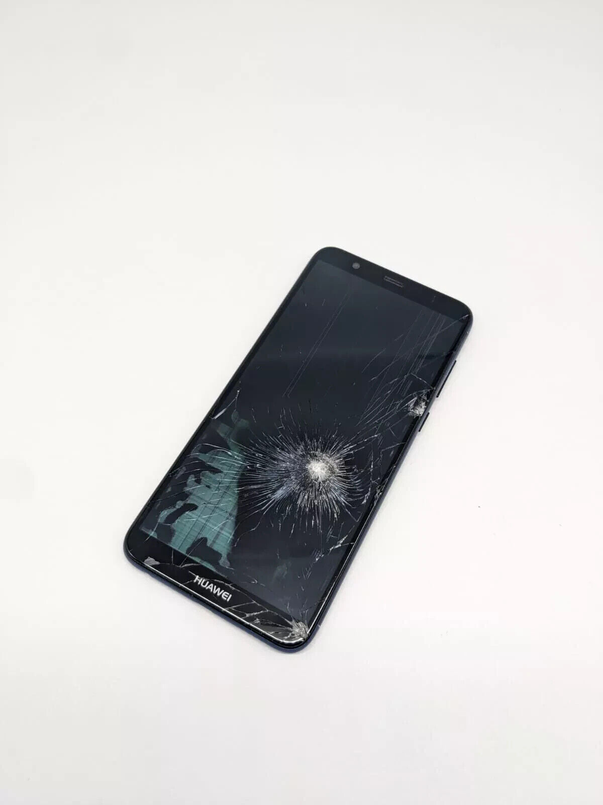 Huawei P Smart Blau Smartphone Teilespender Ersatzteile Bastler | DISPLAYSCHADEN