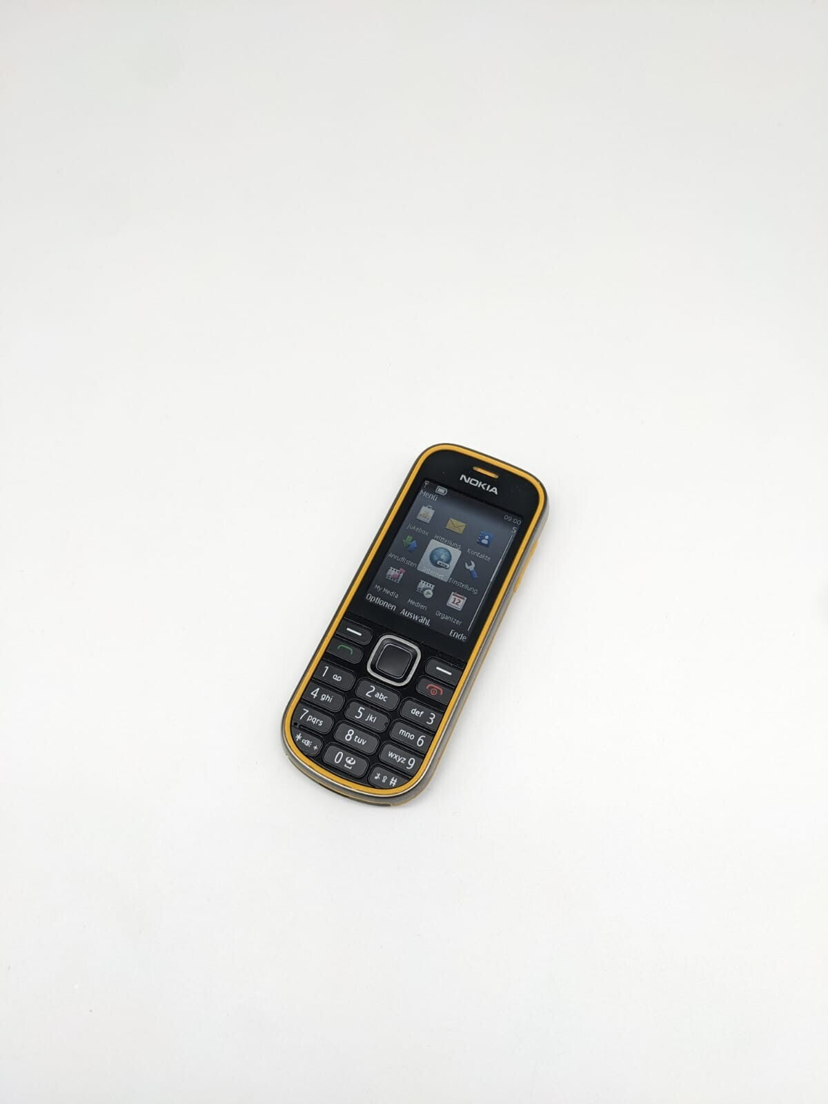 Nokia 3720 Classic Gelb Outdoor Handy | TOP DISPLAY | OHNE SIMLOCK