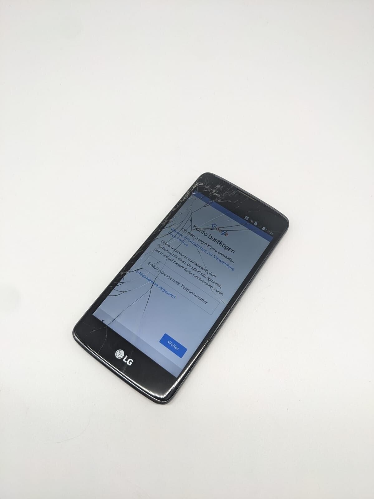 LG K8  8GB  Schwarz Smartphone | OHNE AKKU | DISPLAYRISSE | TOUCH PROBLEME