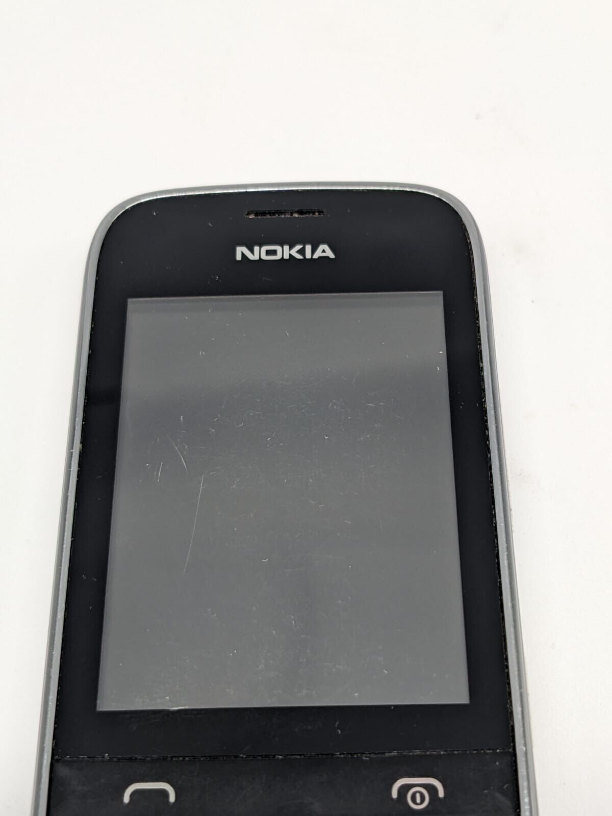 Nokia  Asha 203 RM-832 Schwarz Weiß Smartphone | OHNE SIMLOCK