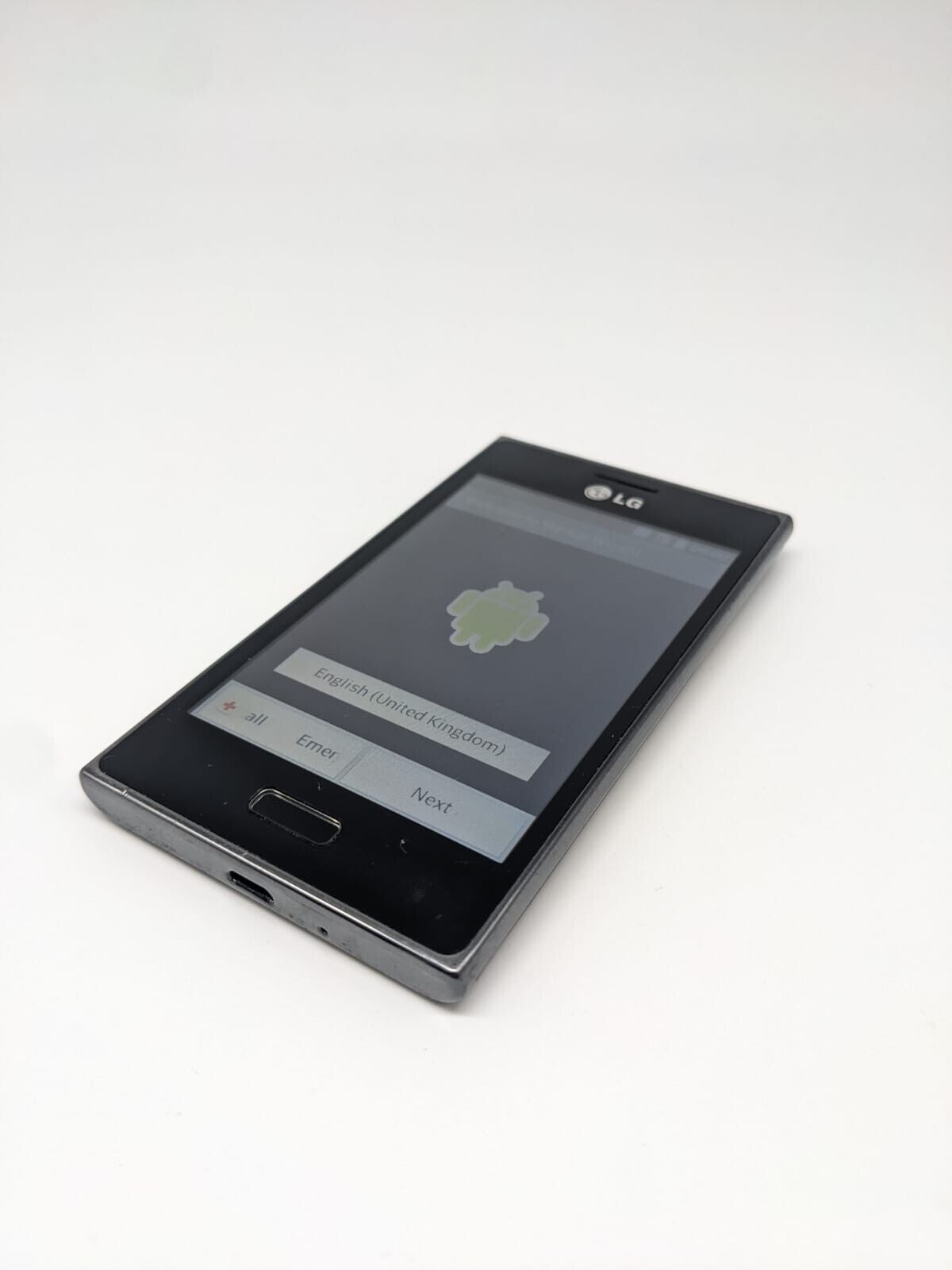 LG Optimus L5 LG-E610 Smartphone Schwarz | OHNE SIMLOCK | VOLL FUNKTIONSFÄHIG