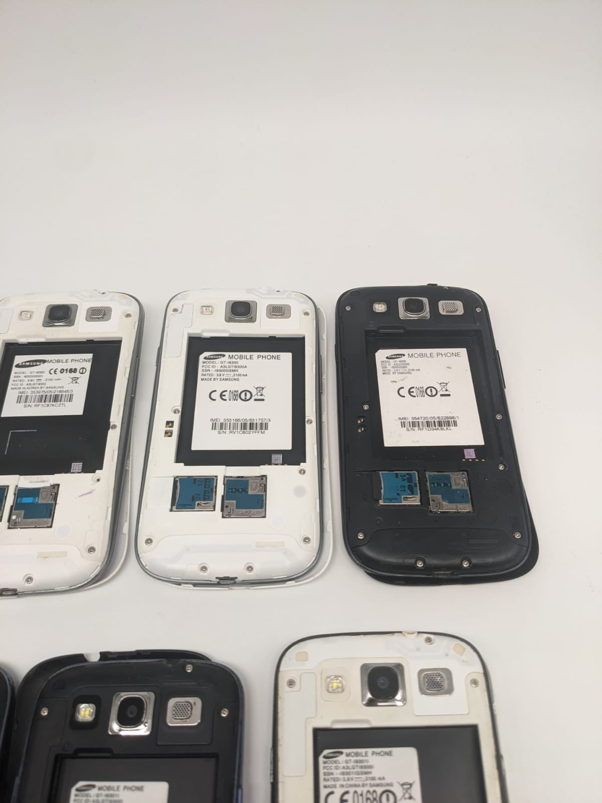 9x Samsung Galaxy S3 S3 Neo Smartphone Konvolut Sammlung | UNGETESTET